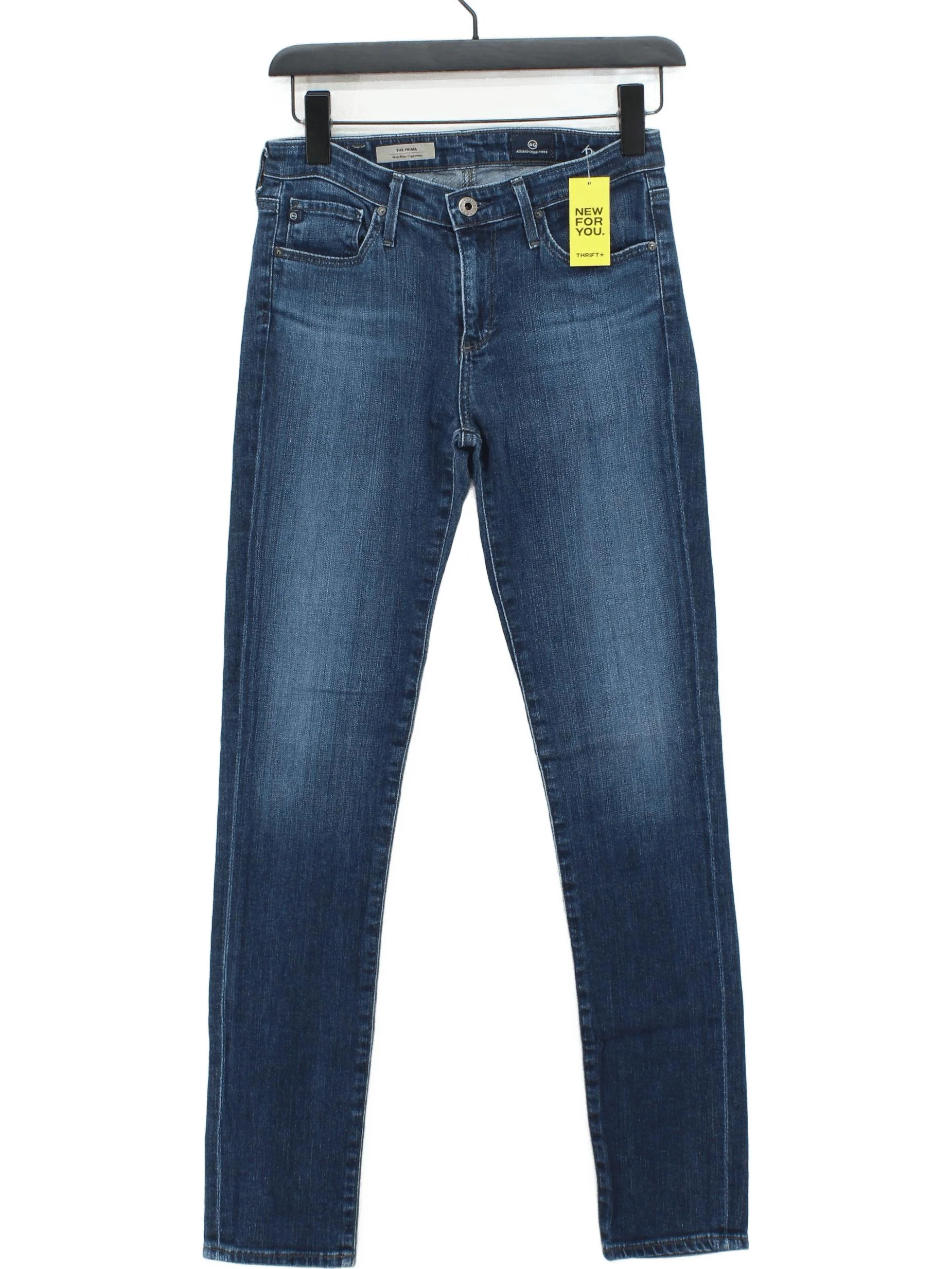 AG Adriano Goldschmied Women's Jeans W 26 in Blue Cotton