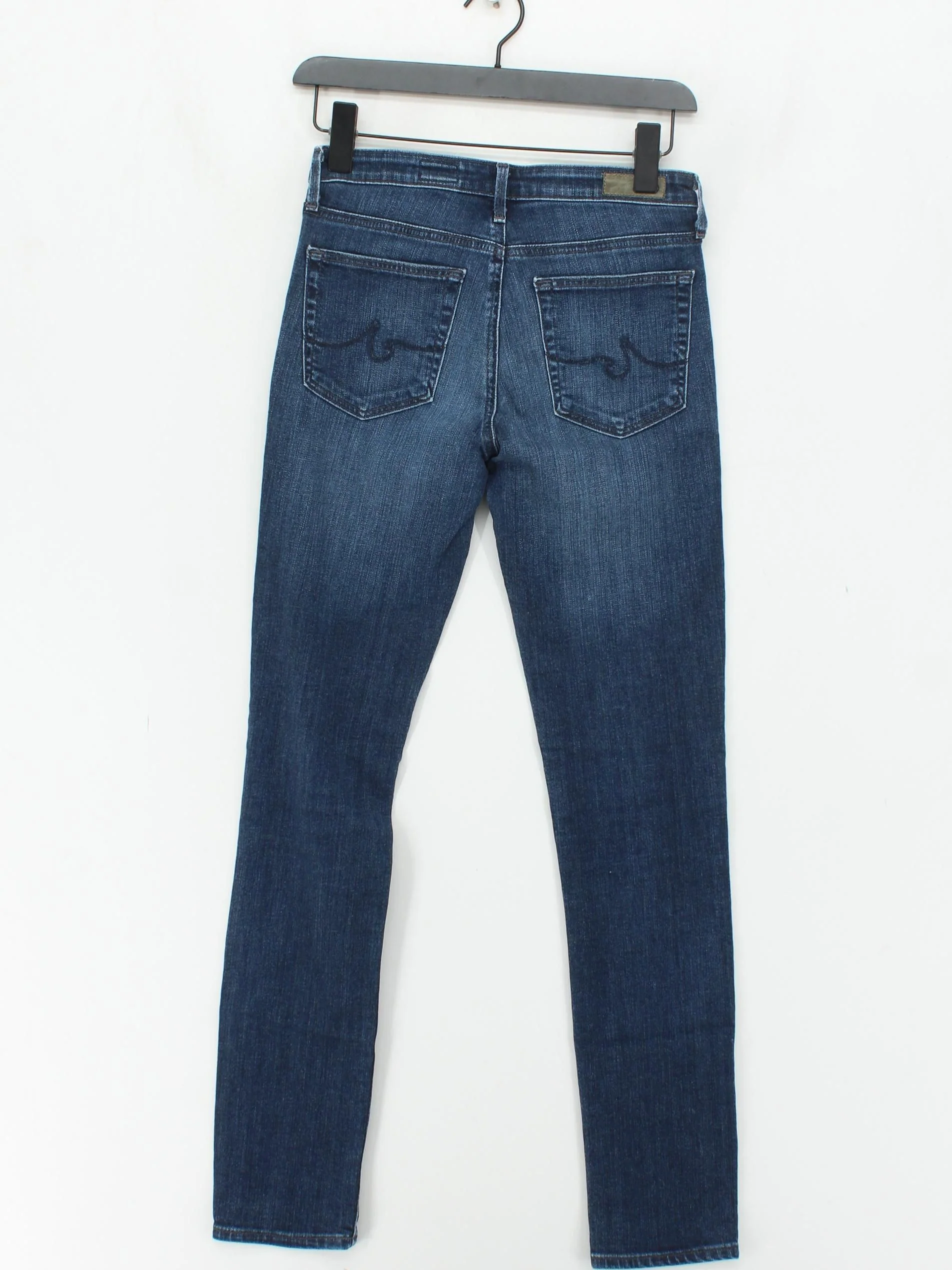 AG Adriano Goldschmied Women's Jeans W 26 in Blue Cotton - Image 2