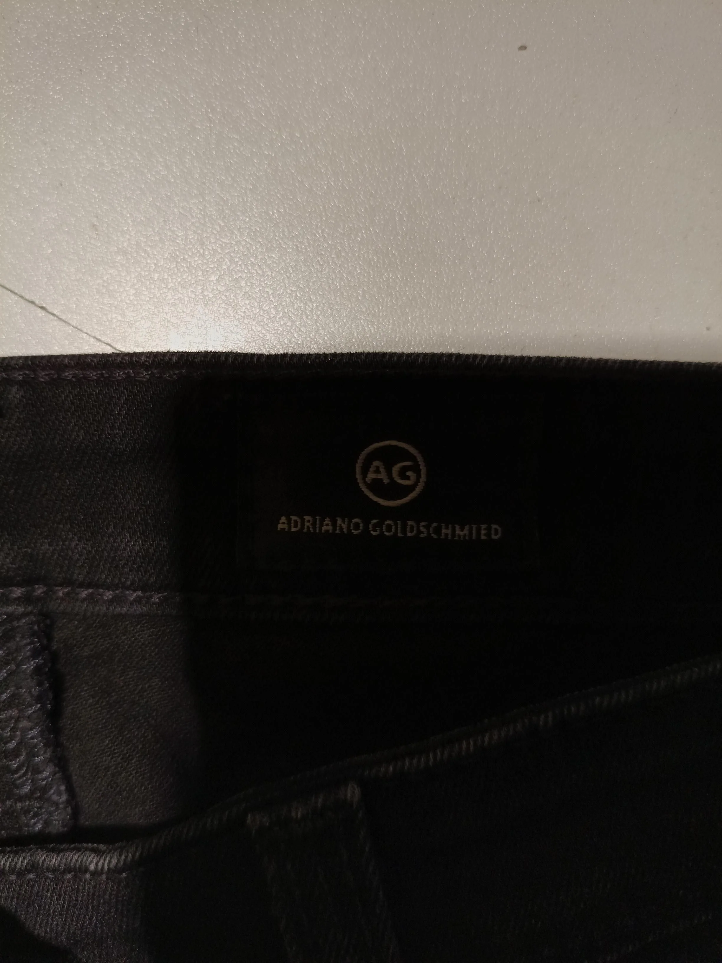 AG Adriano Goldschmied Women's Jeans W 29 in Black Cotton with Elastane Skinny - Image 5