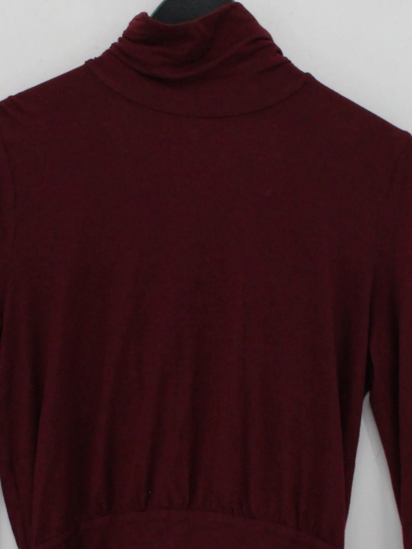 AG Adriano Goldschmied Women's Top S Red Cotton with Lyocell Modal, Other Basic - Image 3