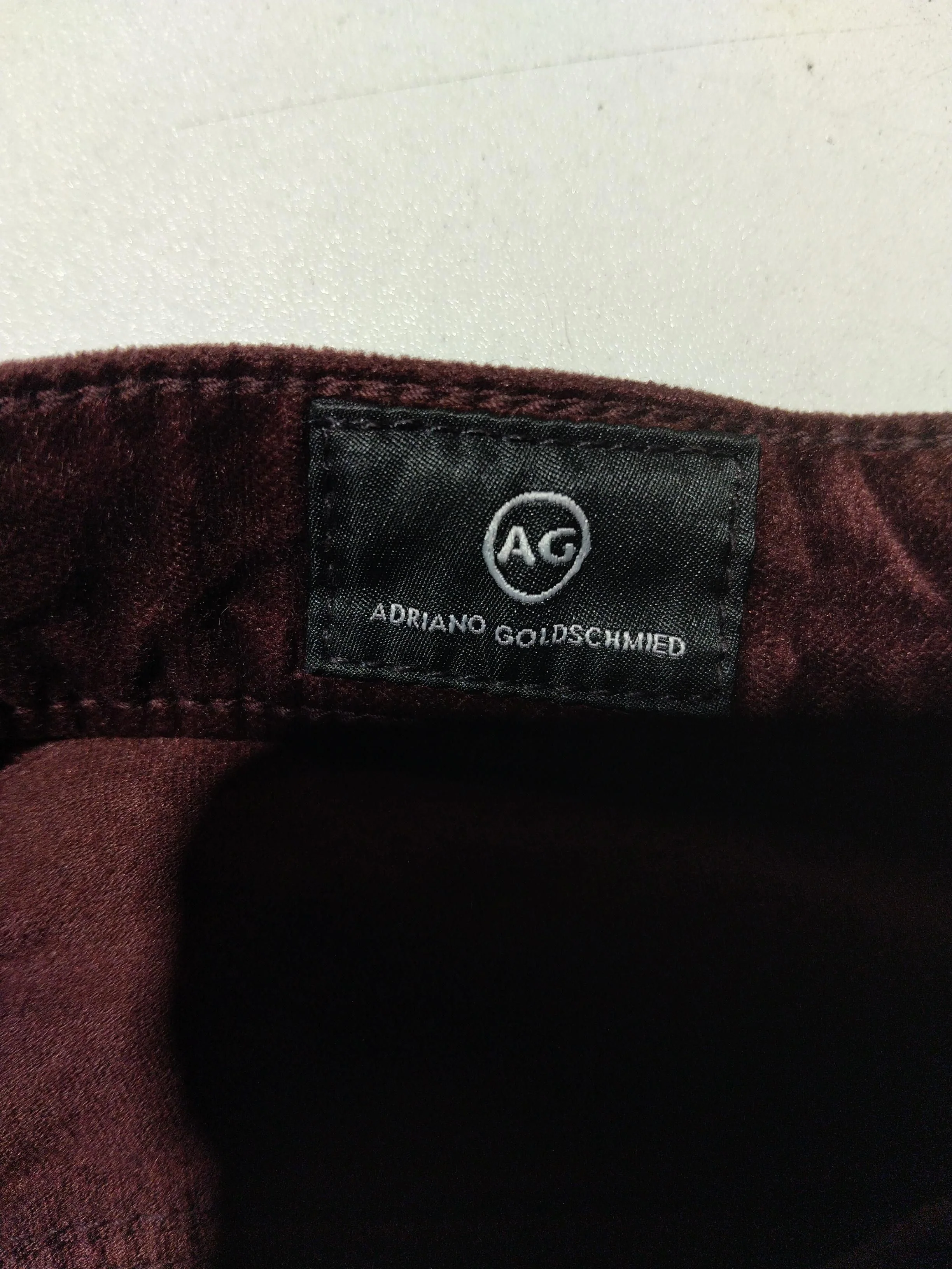 AG Adriano Goldschmied Women's Trousers W 27 in Brown Cotton - Image 5