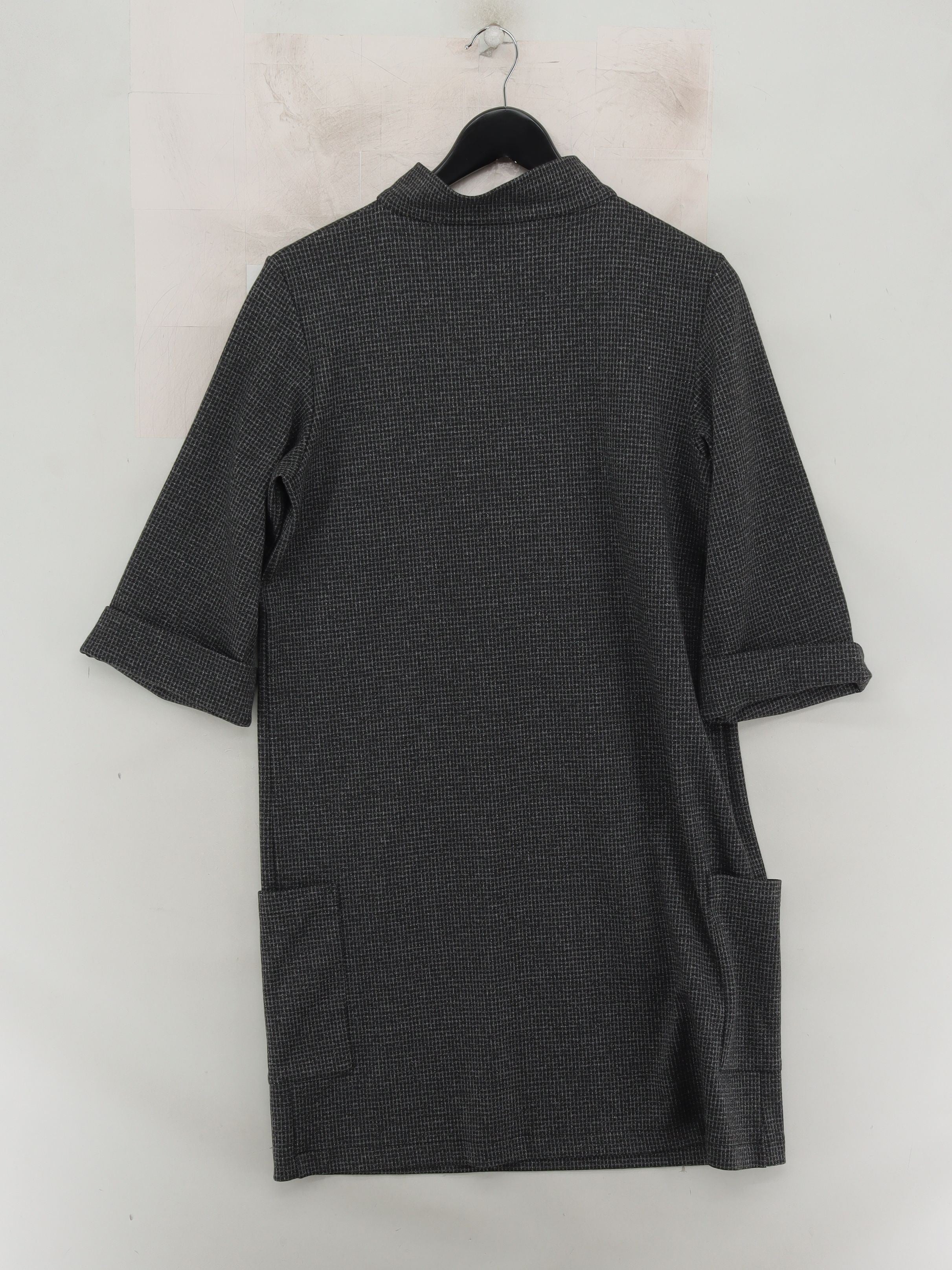 agnès b. T-Shirt Mini Dress UK2 in Grey - Image 2
