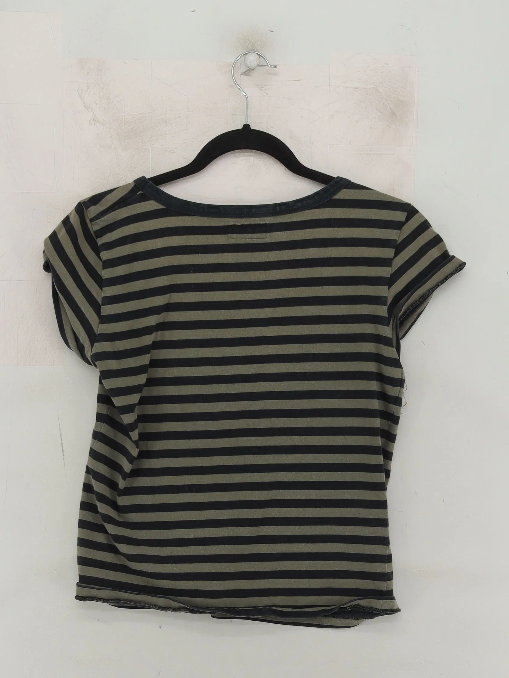 Agnès B. Women's T-Shirt S Blue 100% Cotton Basic - Image 2