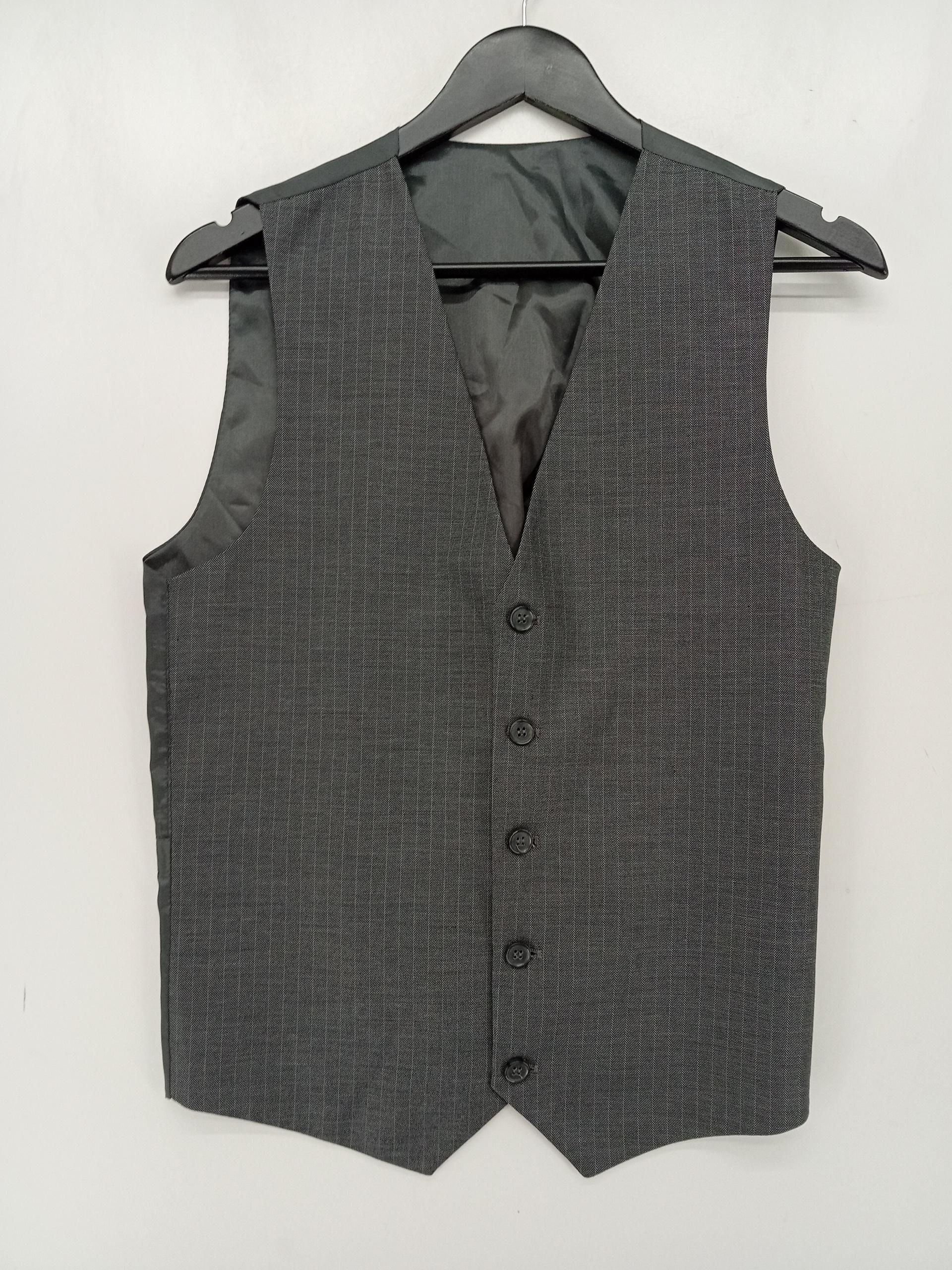 Alain Manoukian Men's Two Piece Suit M Grey Polyester with Viscose 3 Piece - Image 8