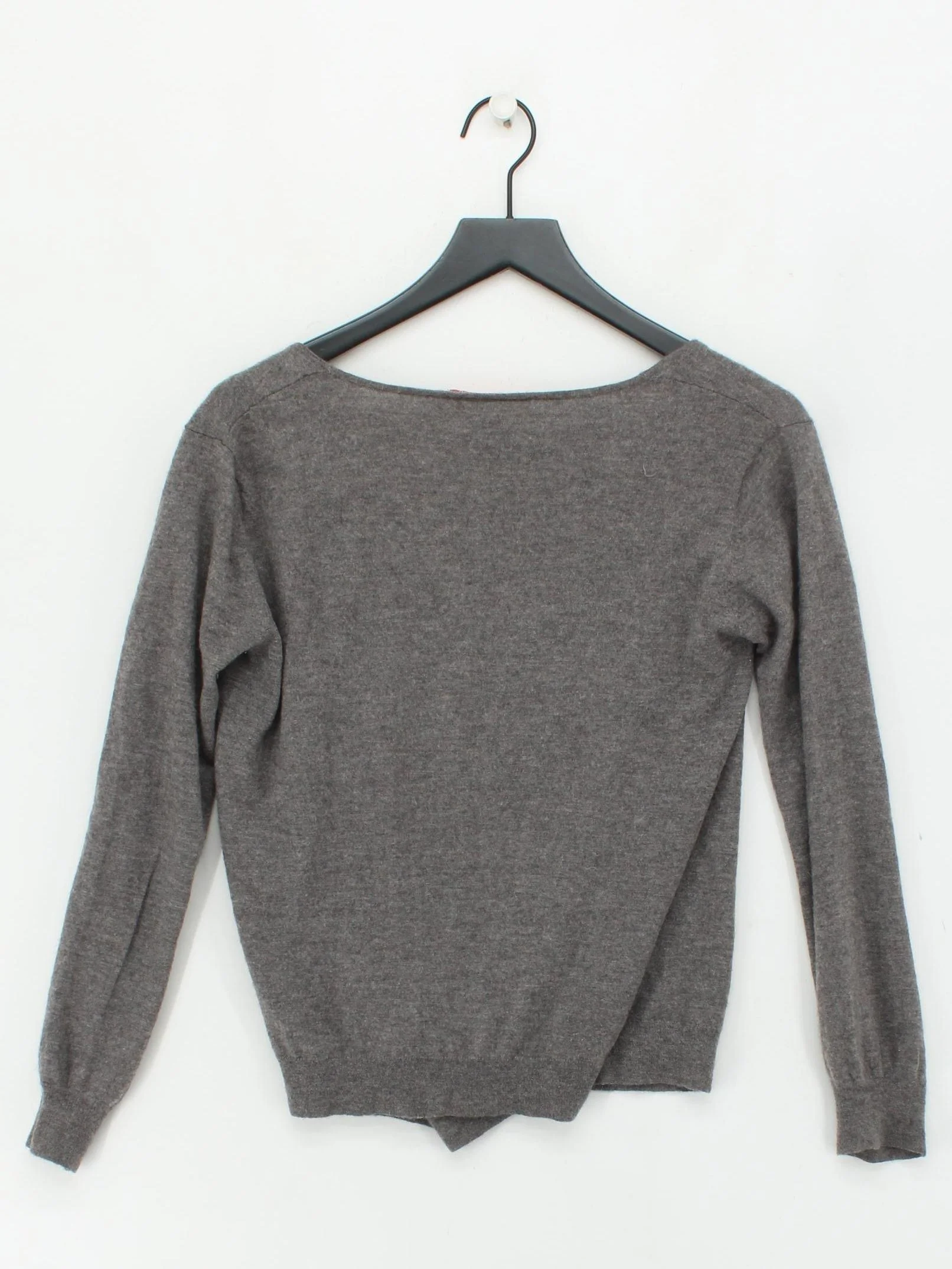 Alain Manoukian Women's Cardigan S Grey 100% Cashmere V-Neck Cardigan - Image 2