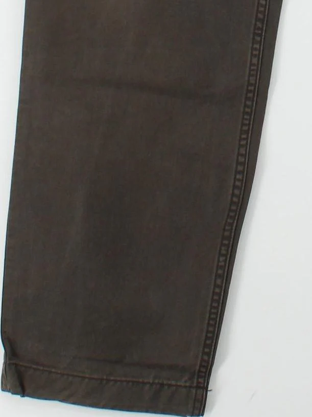 Albam Men's Trousers W 33 in Brown 100% Cotton Straight Chino - Image 4