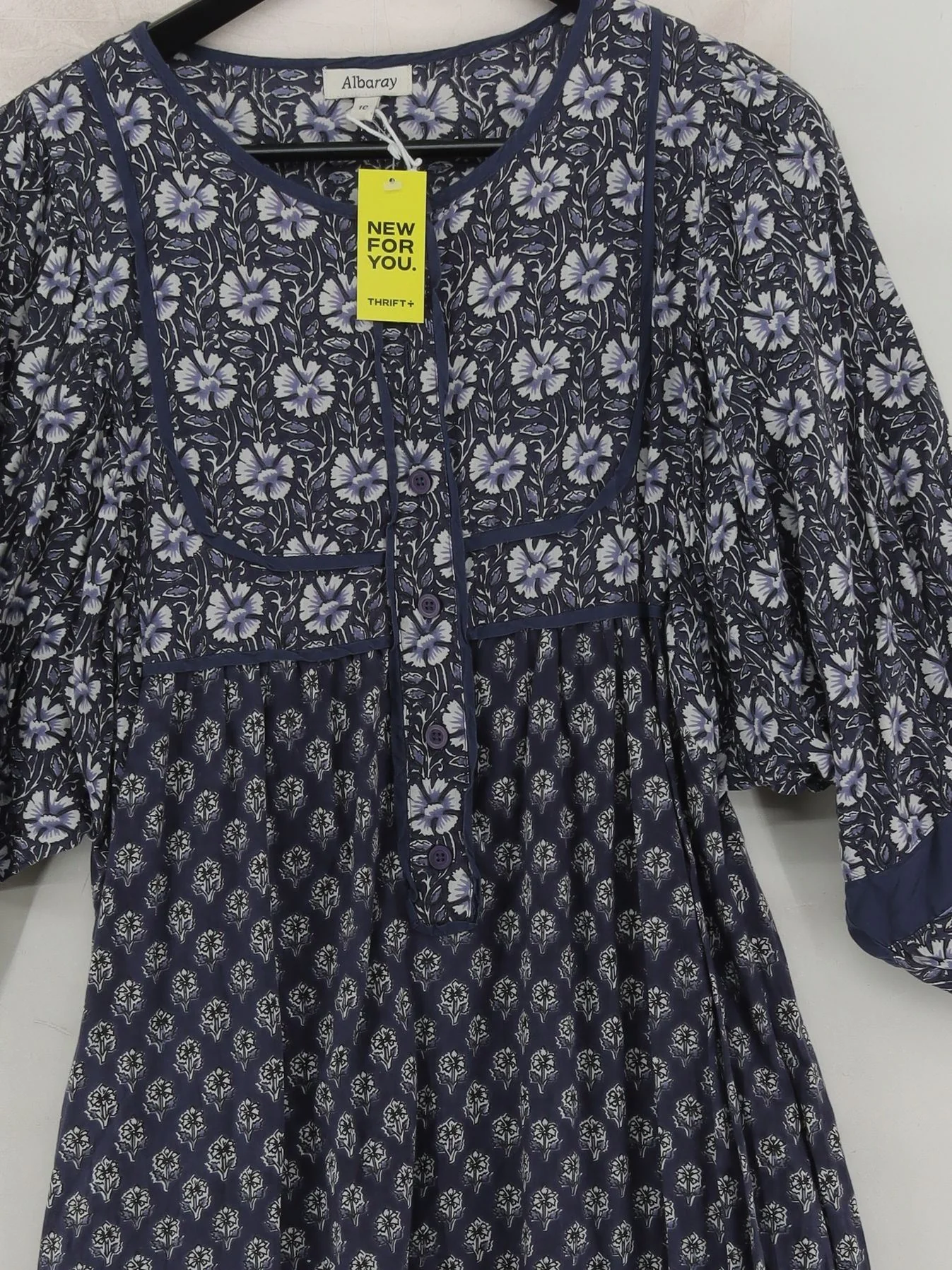 Albaray Maxi Dress UK10 in Blue - Image 3