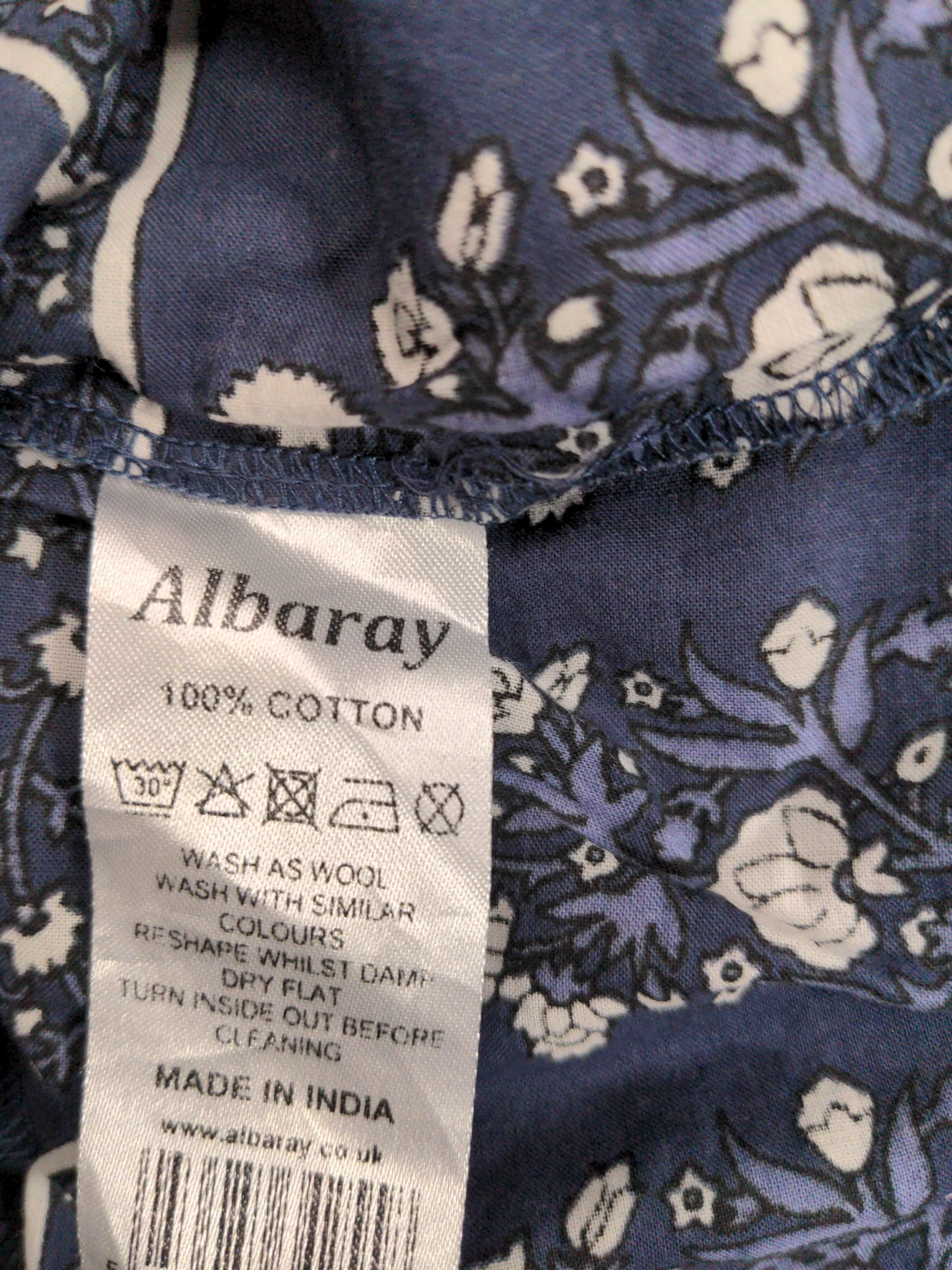 Albaray Maxi Dress UK10 in Blue - Image 6