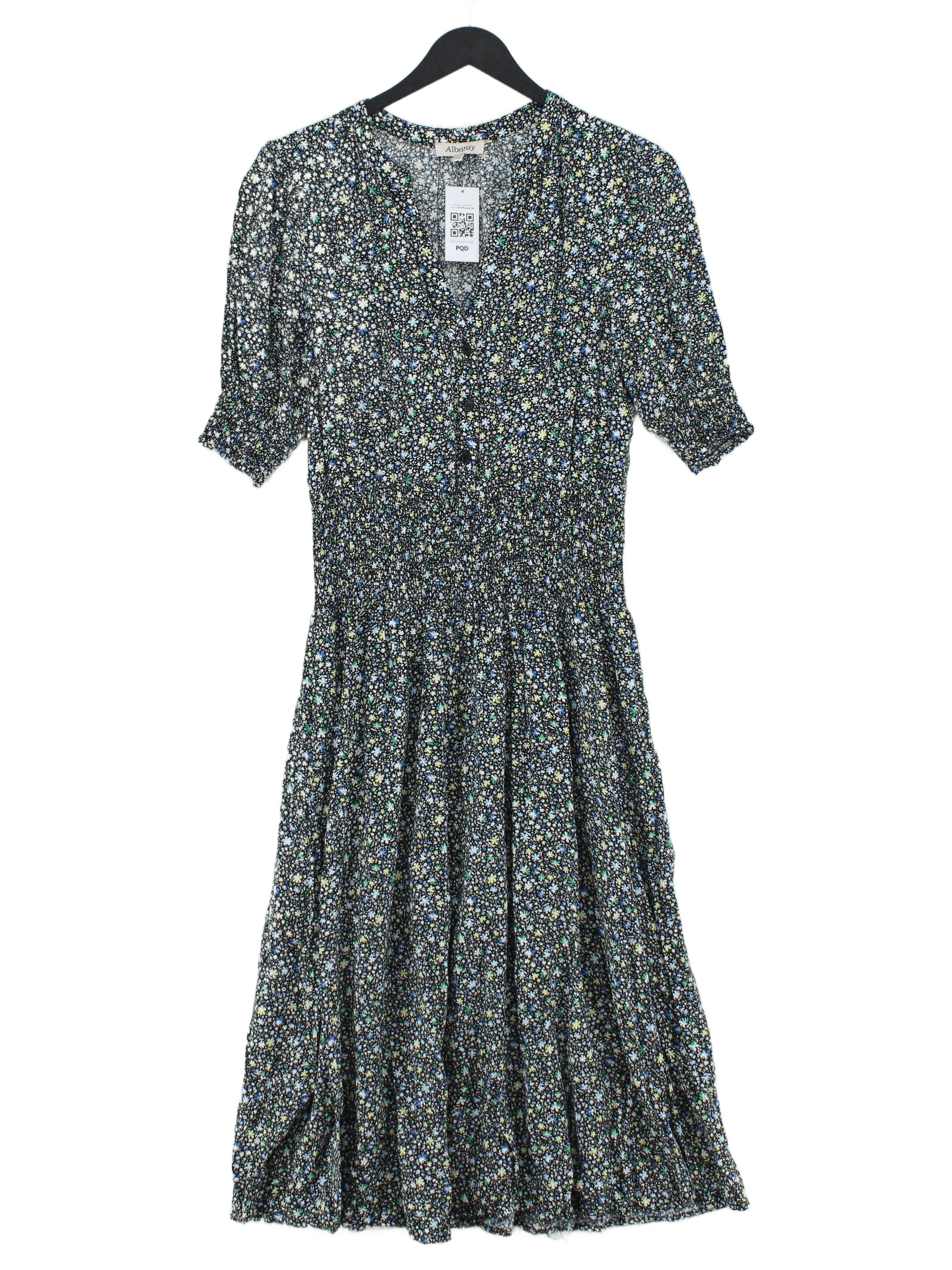 Albaray Shirt Midi Dress UK10 in Multi