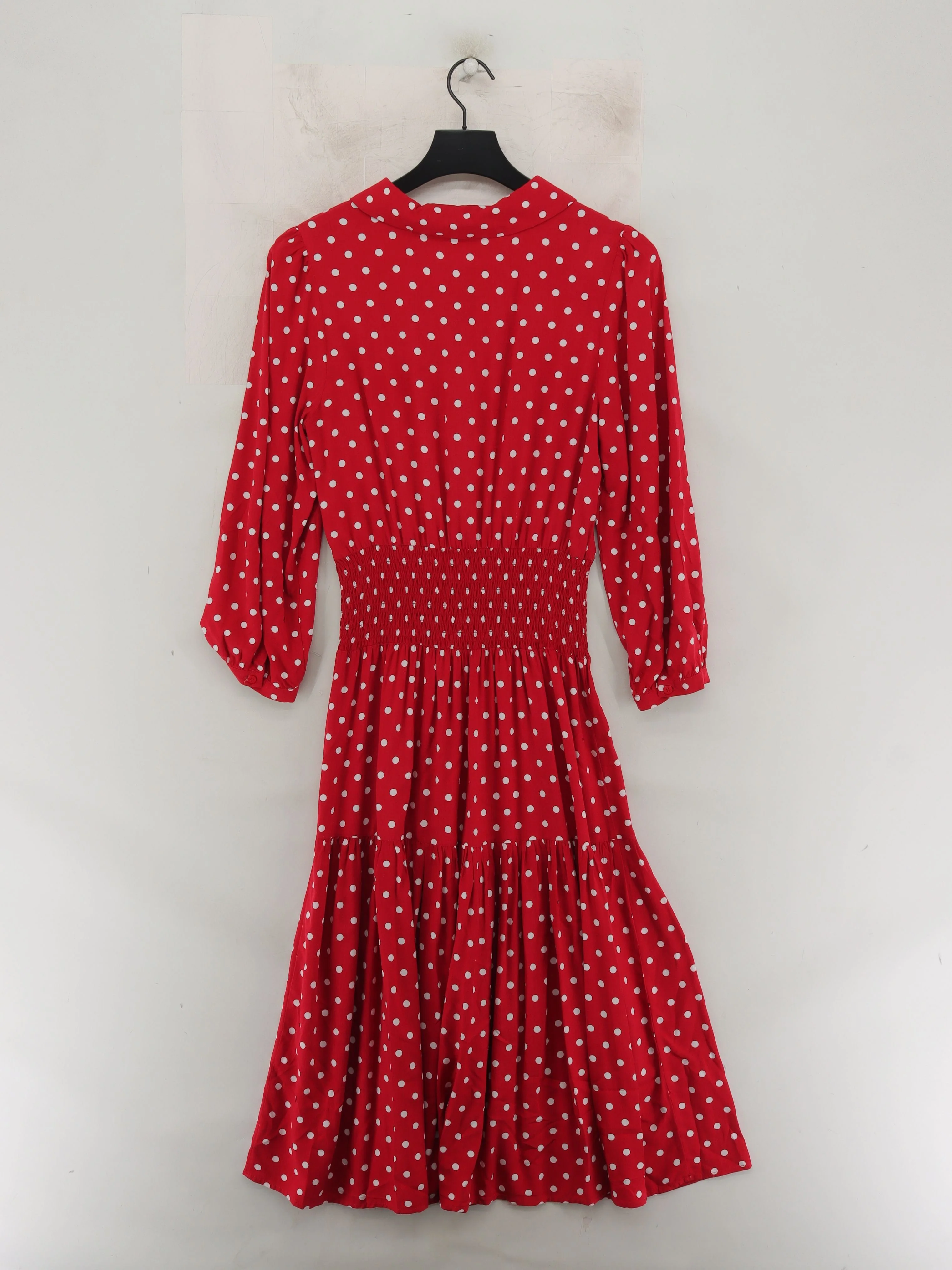 Albaray Shirt Midi Dress UK10 in Red - Image 2