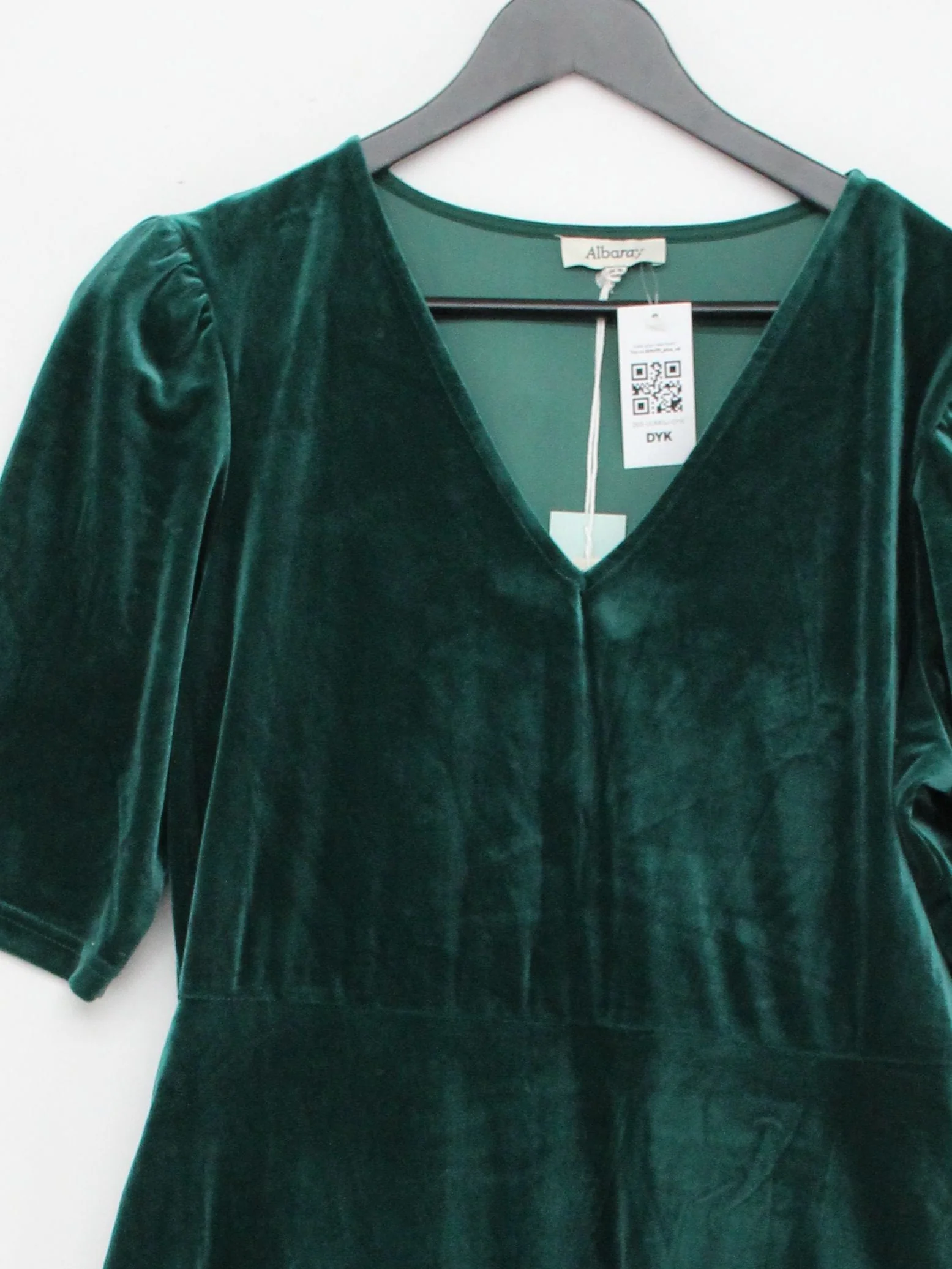 Albaray Shirt Midi Dress UK18 in Green - Image 3