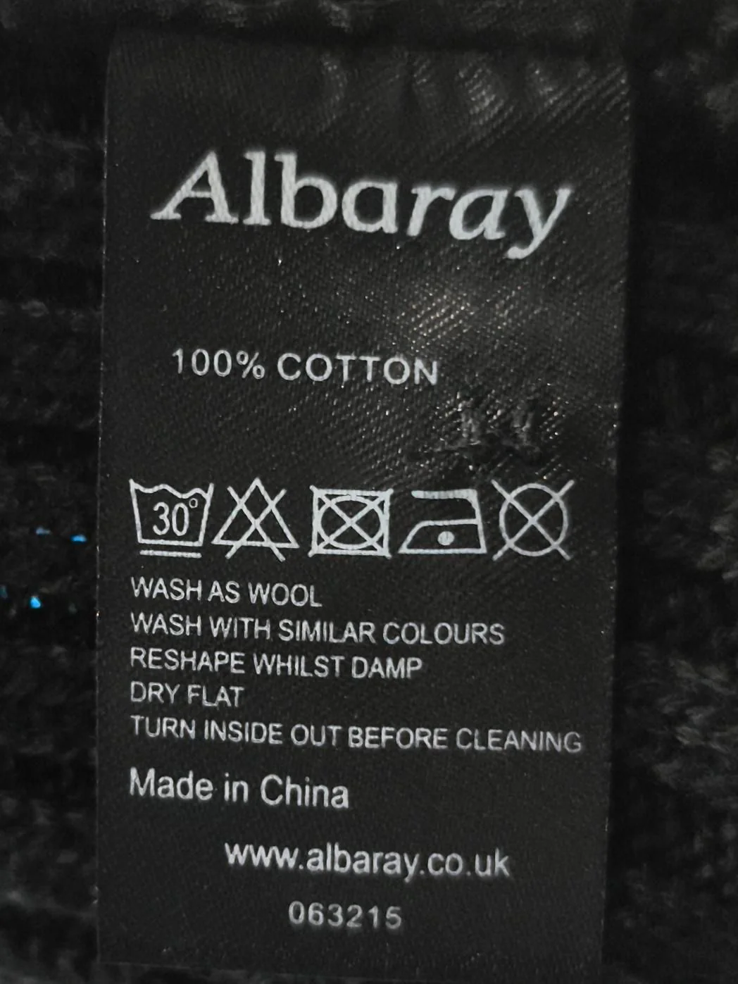 Albaray Women's Coat UK 12 Black 100% Cotton Overcoat - Image 6