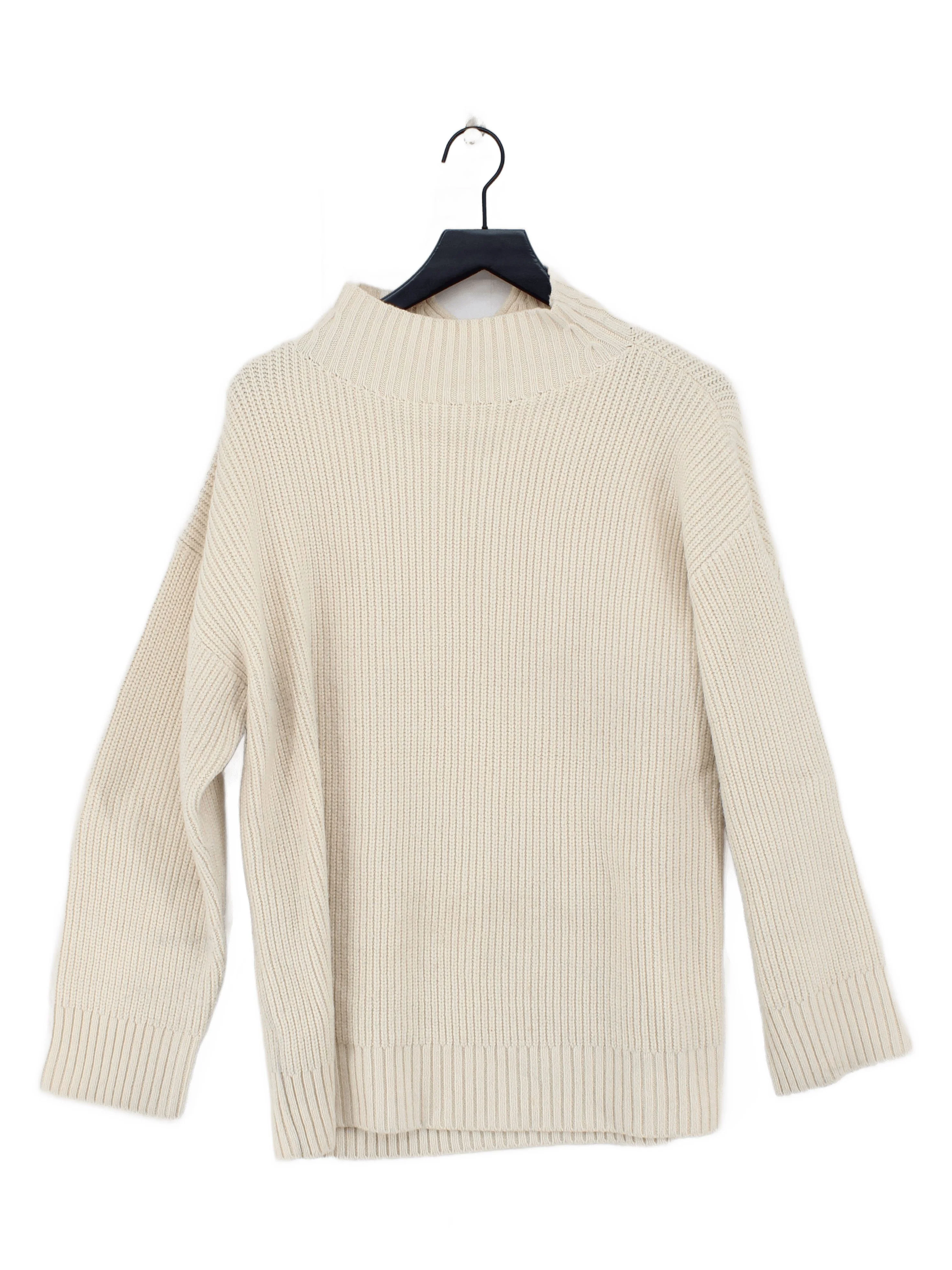 Albaray Women's Jumper UK 10 Cream Acrylic with Wool, Polyamide Pullover