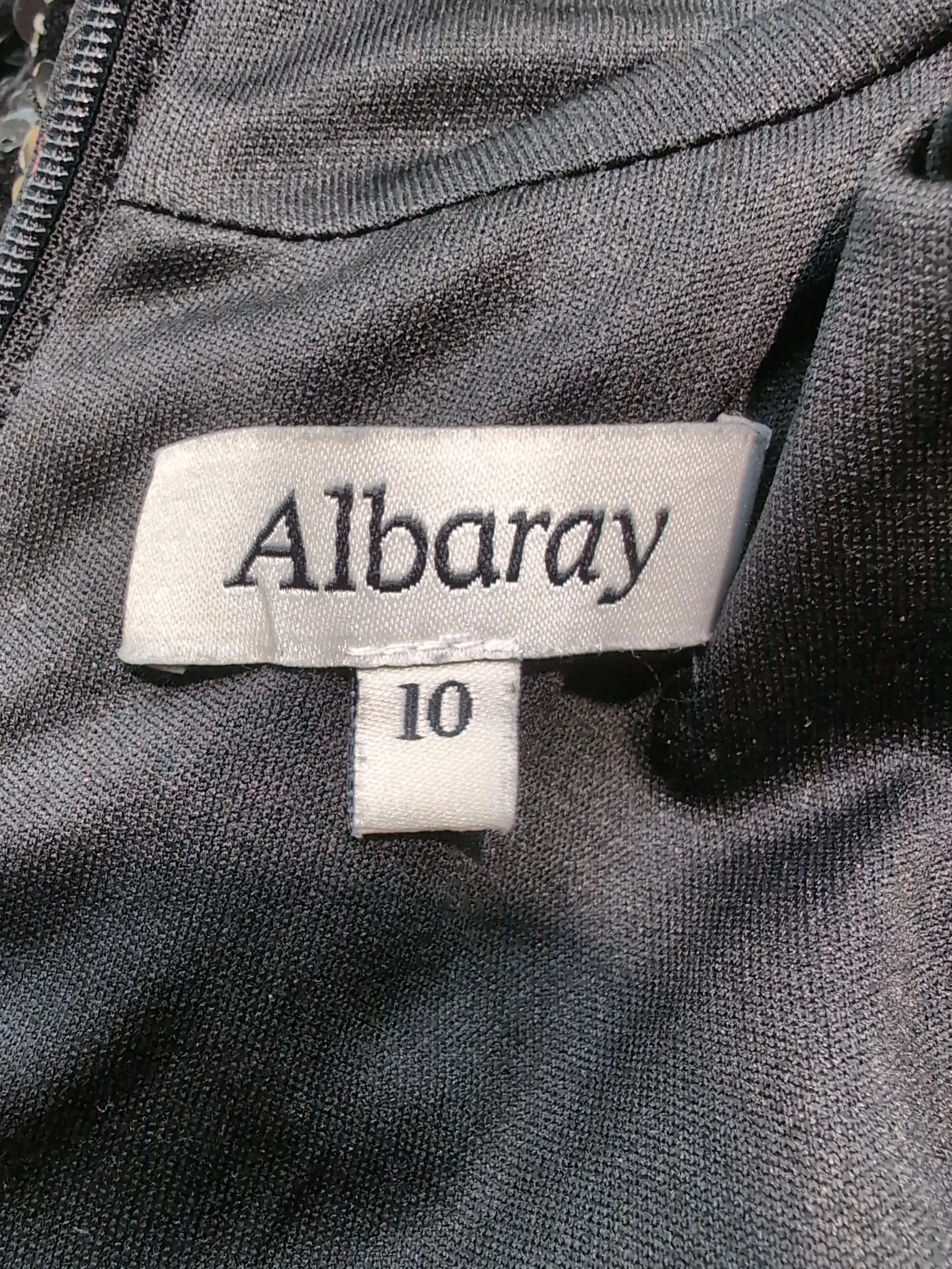 Albaray Women's Top UK 10 Multi 100% Other Long Sleeve Mock Neck Basic - Image 5
