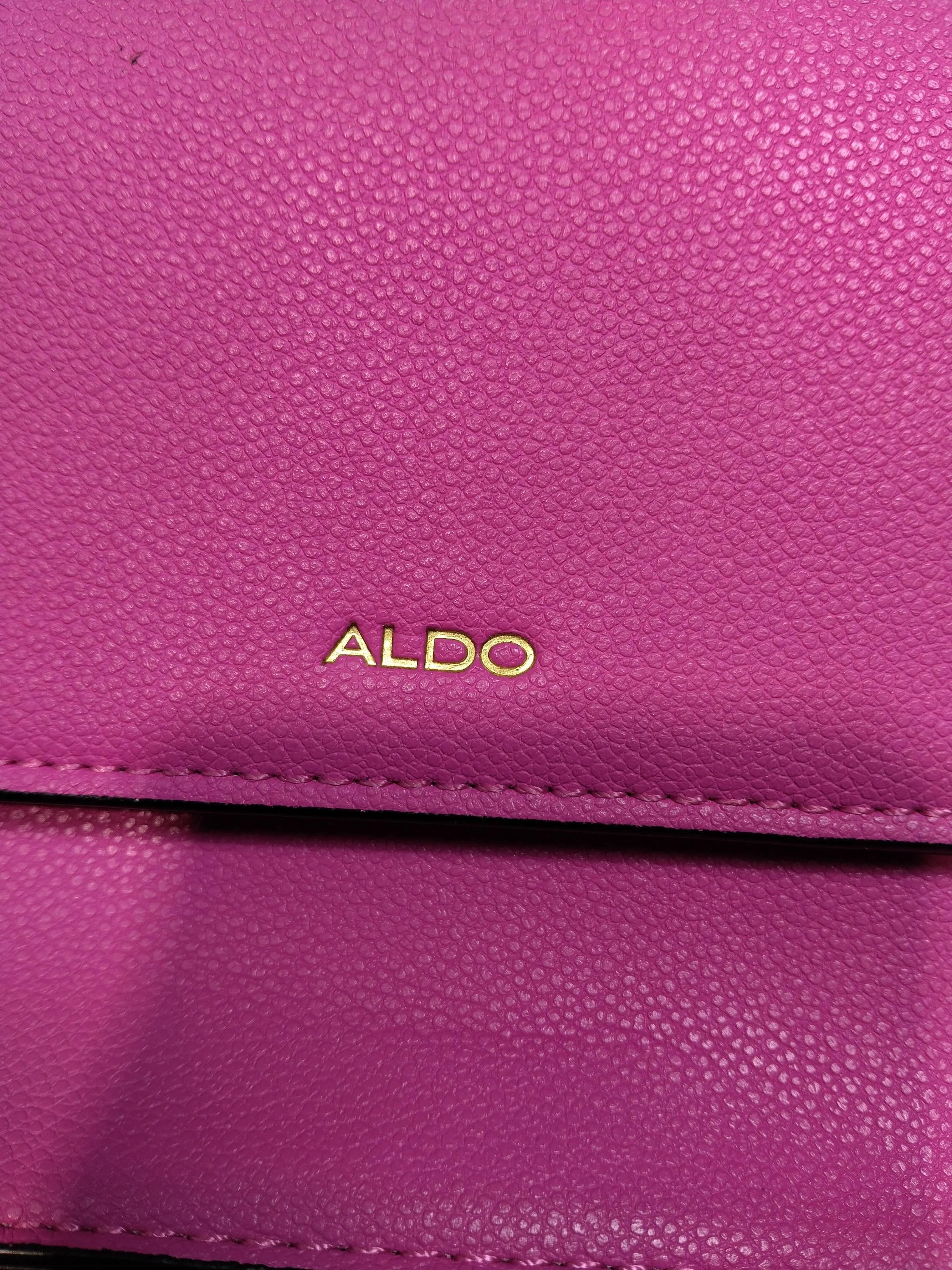 Aldo Women's Bag Pink 100% Faux Leather Clutch - Image 5