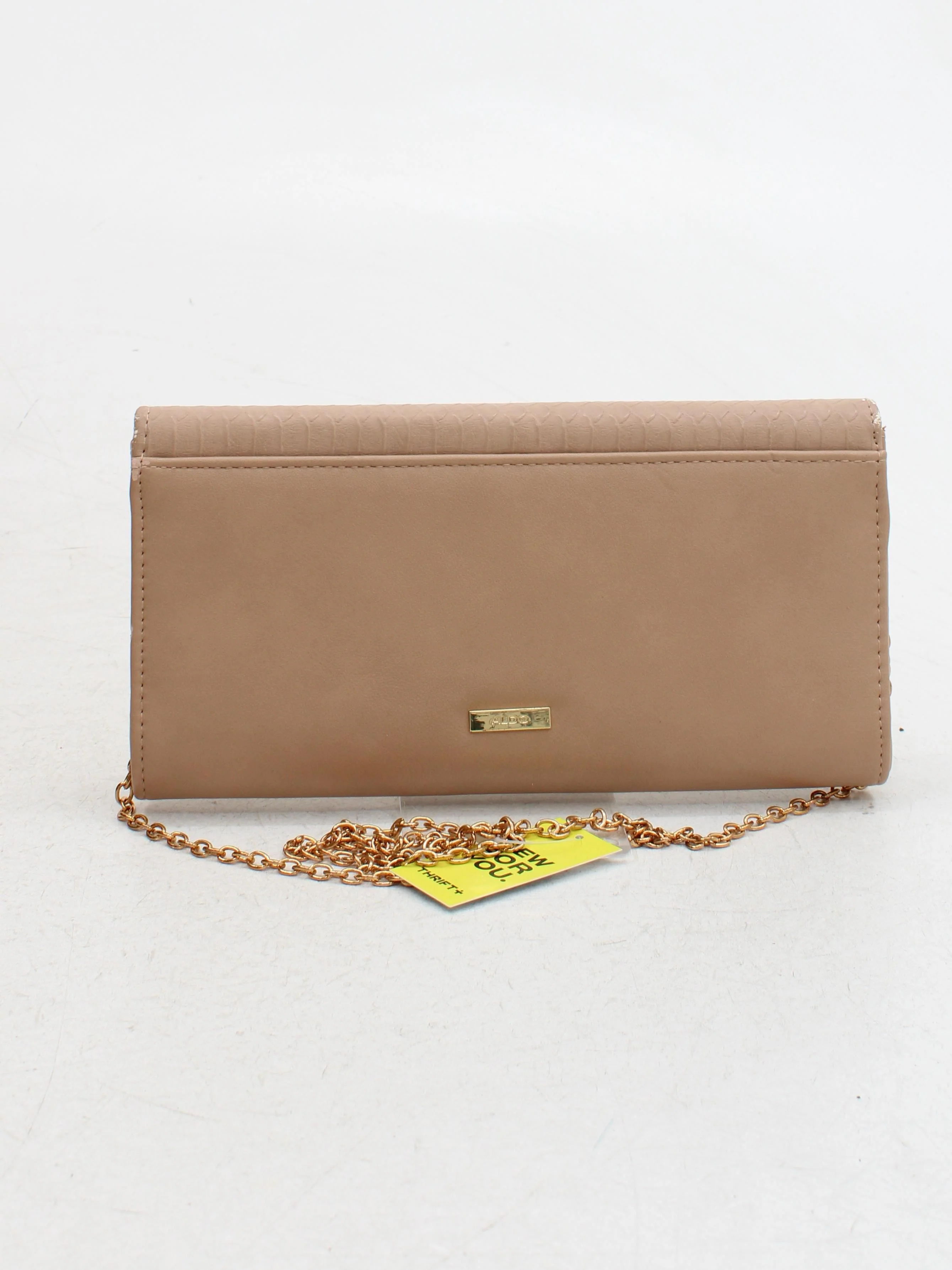 Aldo Women's Bag Tan Animal Print 100% Faux Leather Clutch - Image 2