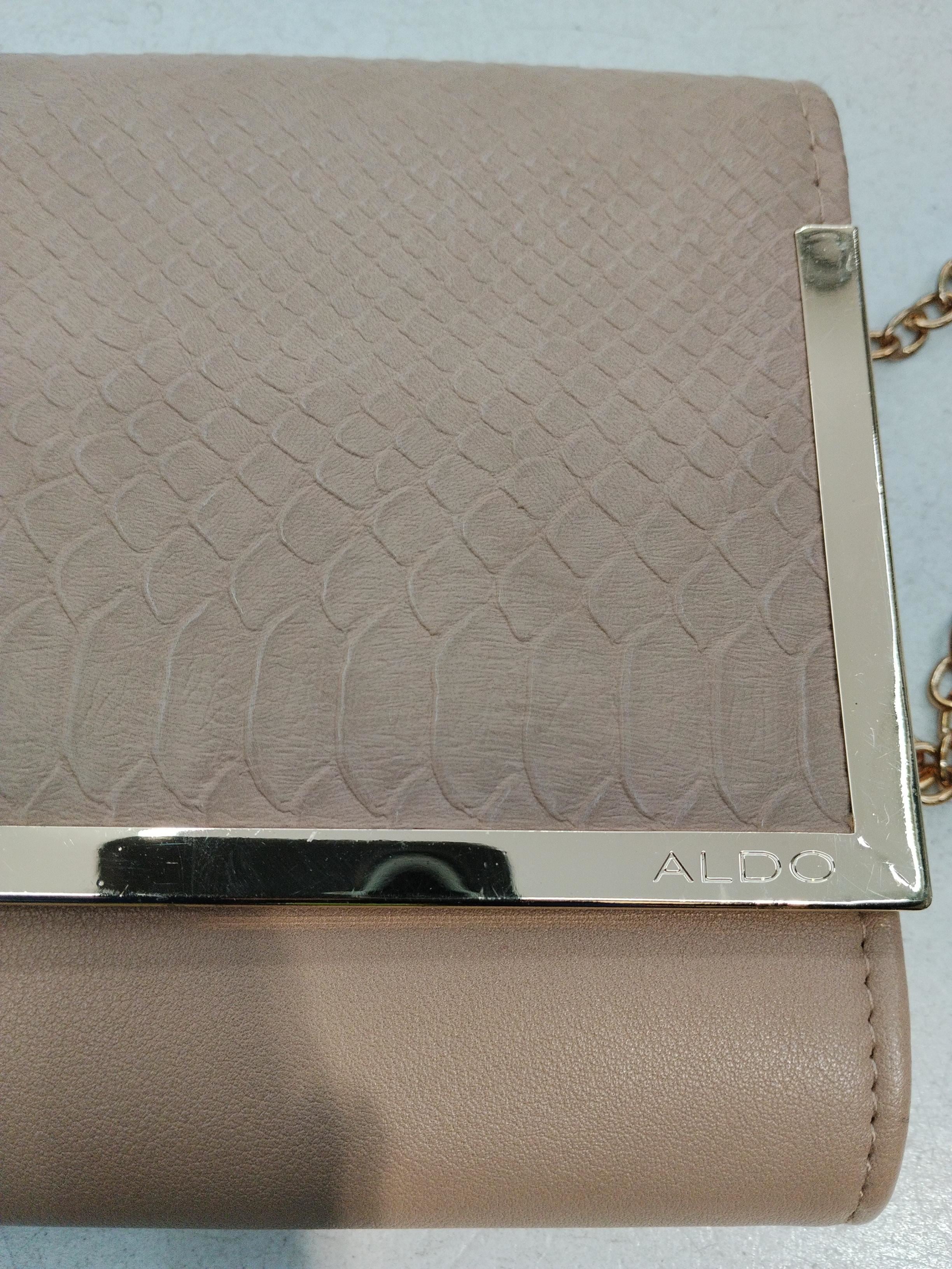 Aldo Women's Bag Tan Animal Print 100% Faux Leather Clutch - Image 3