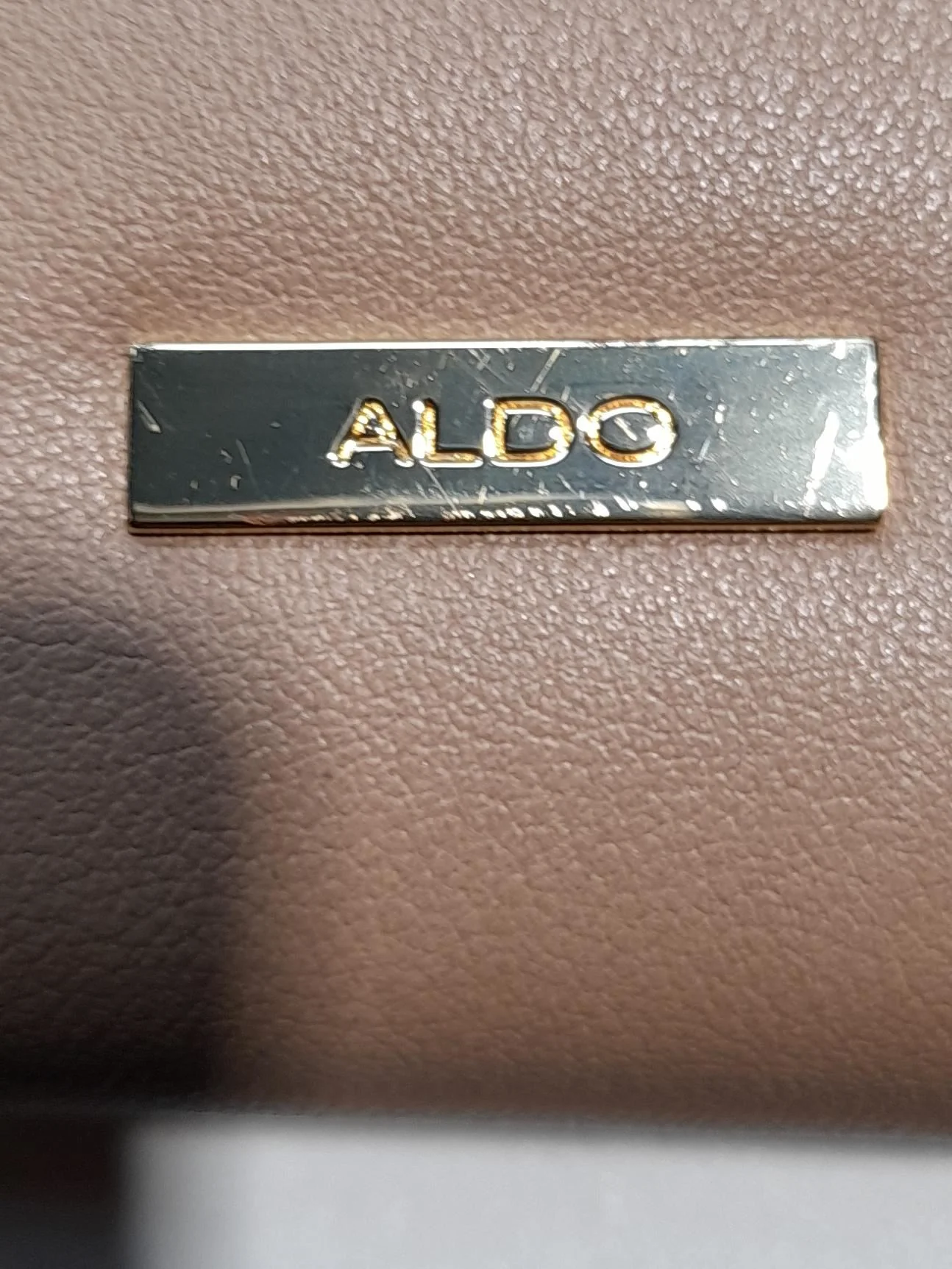 Aldo Women's Bag Tan Animal Print 100% Faux Leather Clutch - Image 5