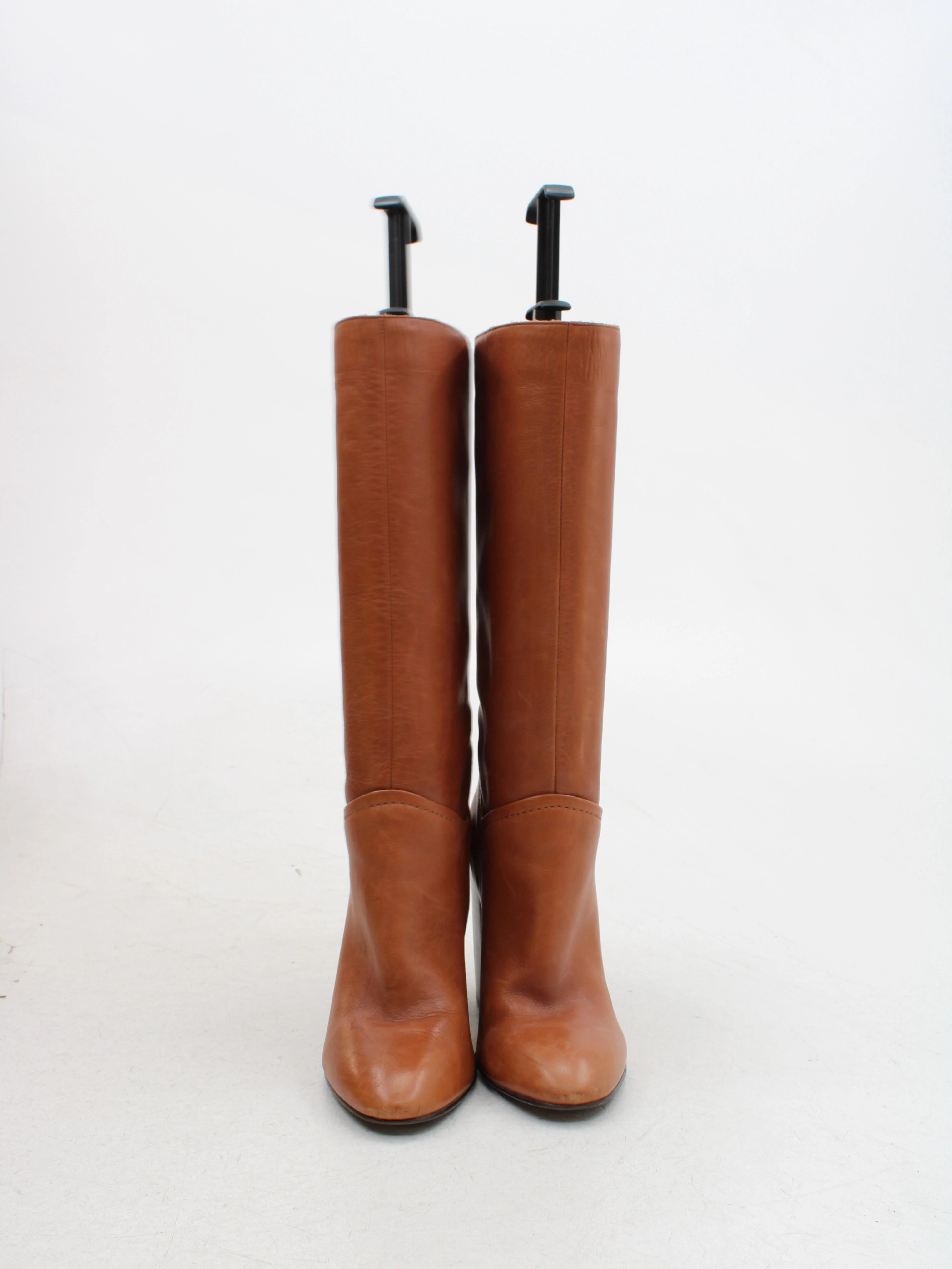 Aldo Women's Boots UK 5 Tan 100% Leather Riding Boot - Image 2