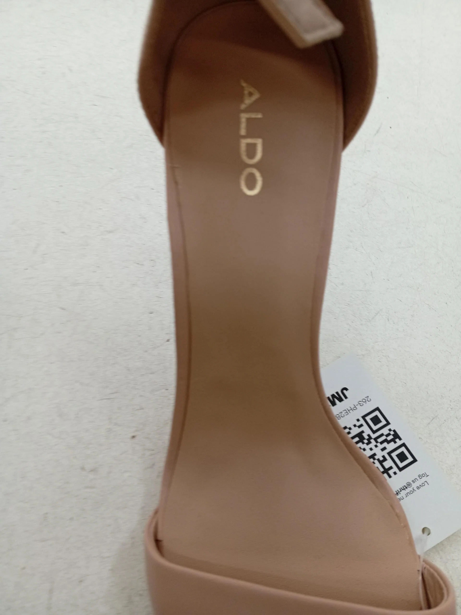 Aldo Women's Heels UK 6.5 Tan 100% Faux Leather Strappy - Image 6