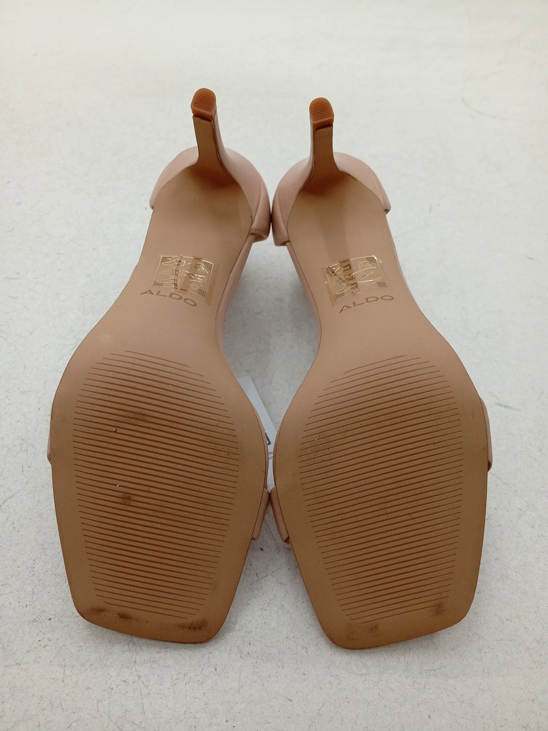 Aldo Women's Heels UK 6.5 Tan 100% Faux Leather Strappy - Image 7