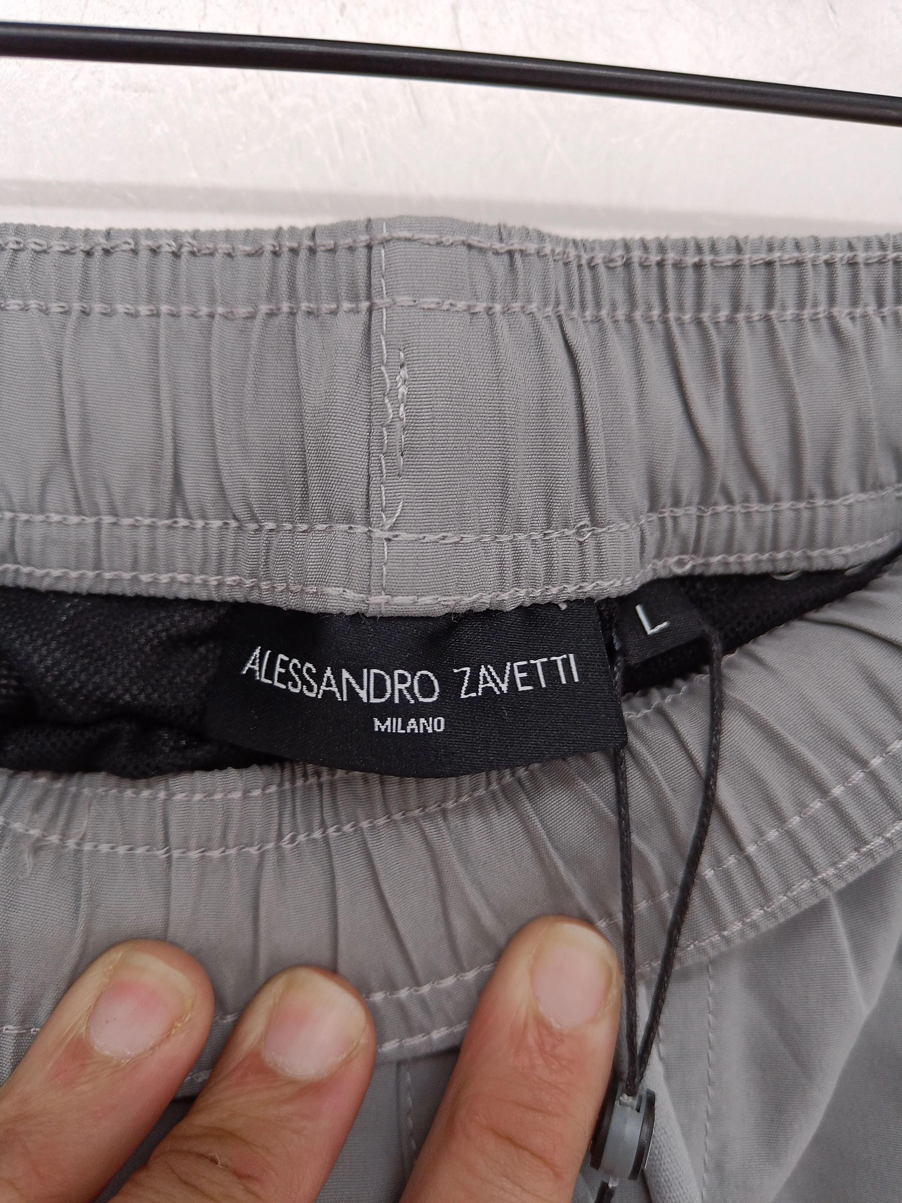 Alessandro Zavetti athletic swim trunks in grey RRP £30 - Image 5