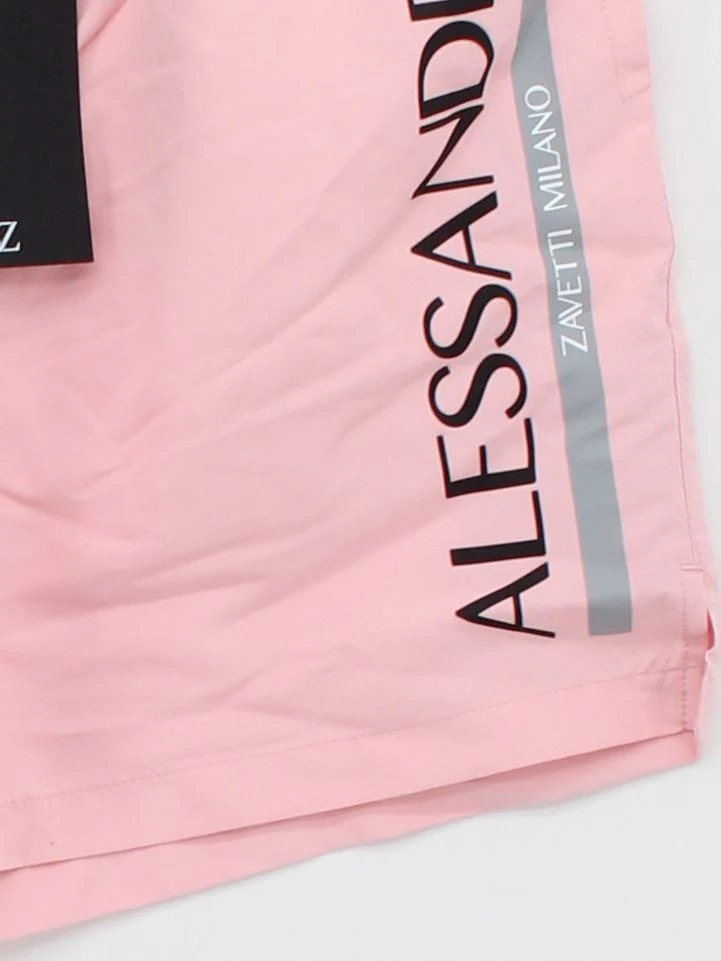 Alessandro Zavetti swim trunks in pink RRP £30 - Image 4