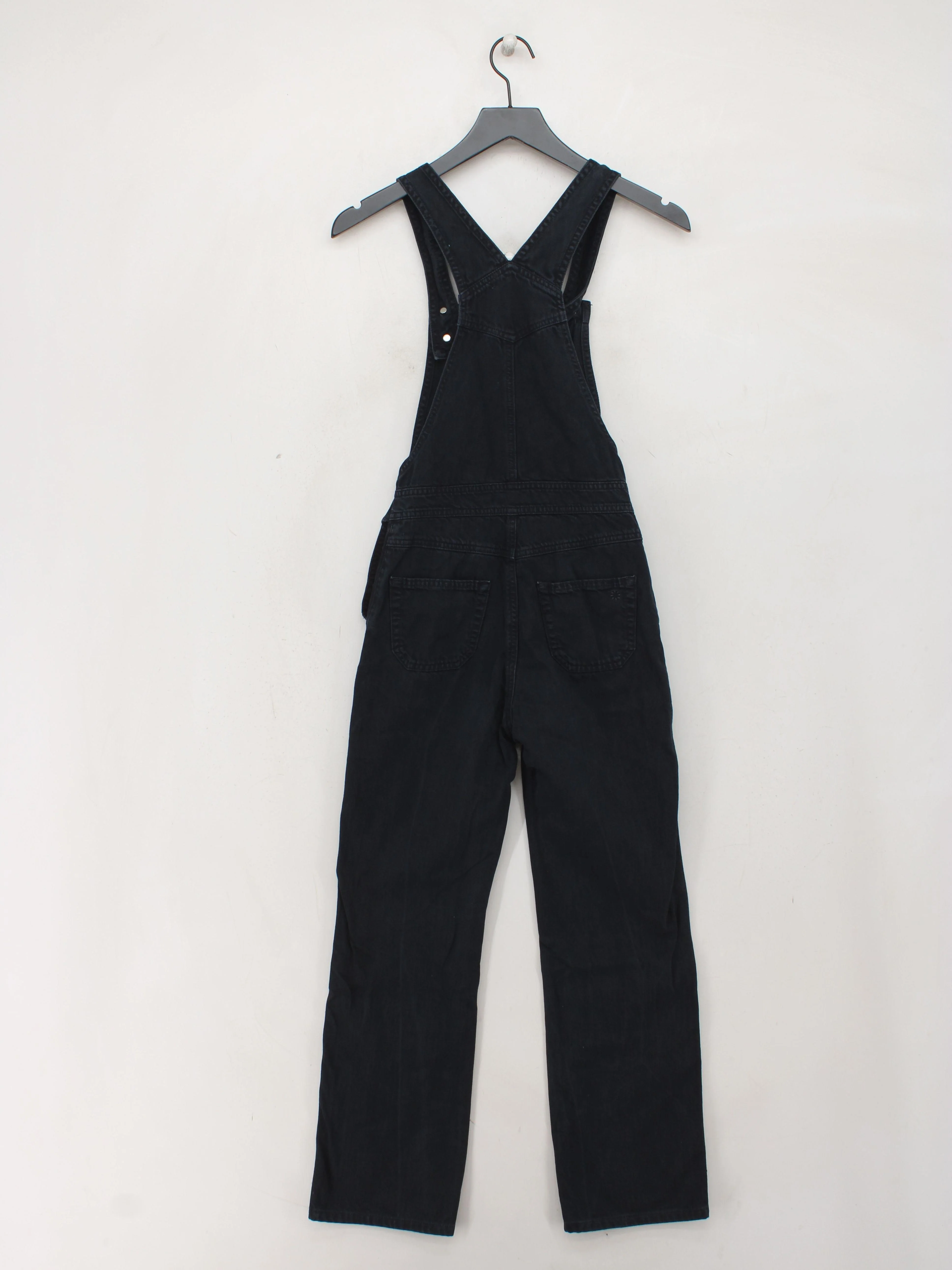 Alexa Chung For AG Women's Jumpsuit W 24 in Black 100% Cotton Straight Jumpsuit - Image 2