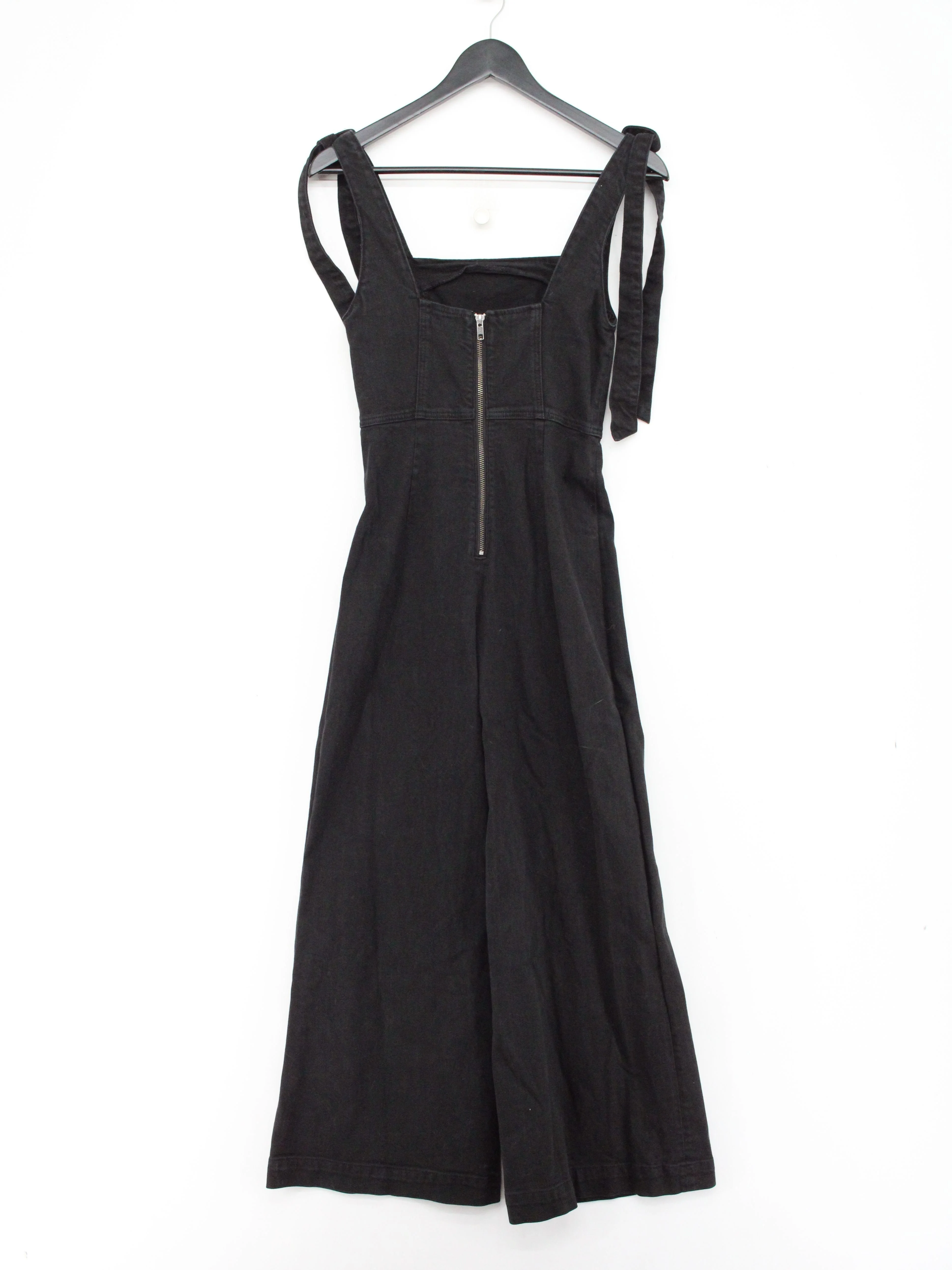 Alice + Olivia Women's Jumpsuit W 26 in Black Cotton with Elastane Jumpsuit - Image 2