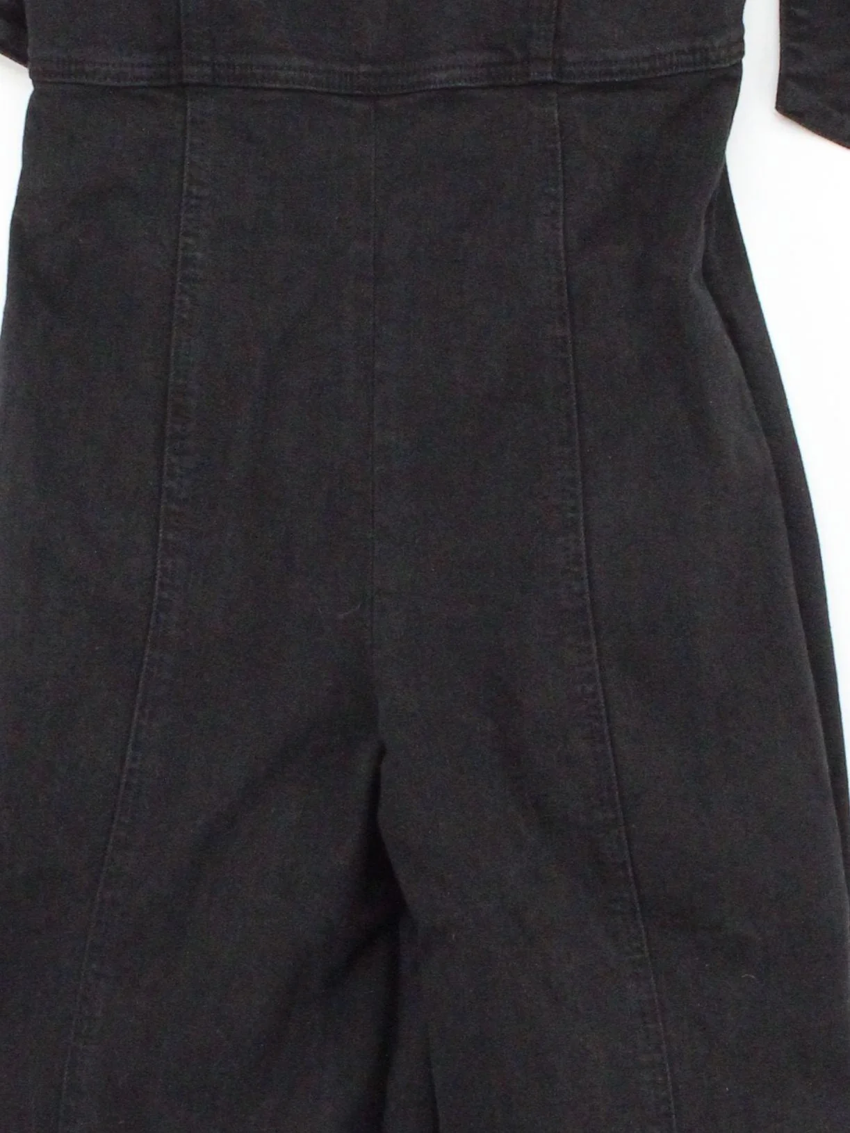 Alice + Olivia Women's Jumpsuit W 26 in Black Cotton with Elastane Jumpsuit - Image 3