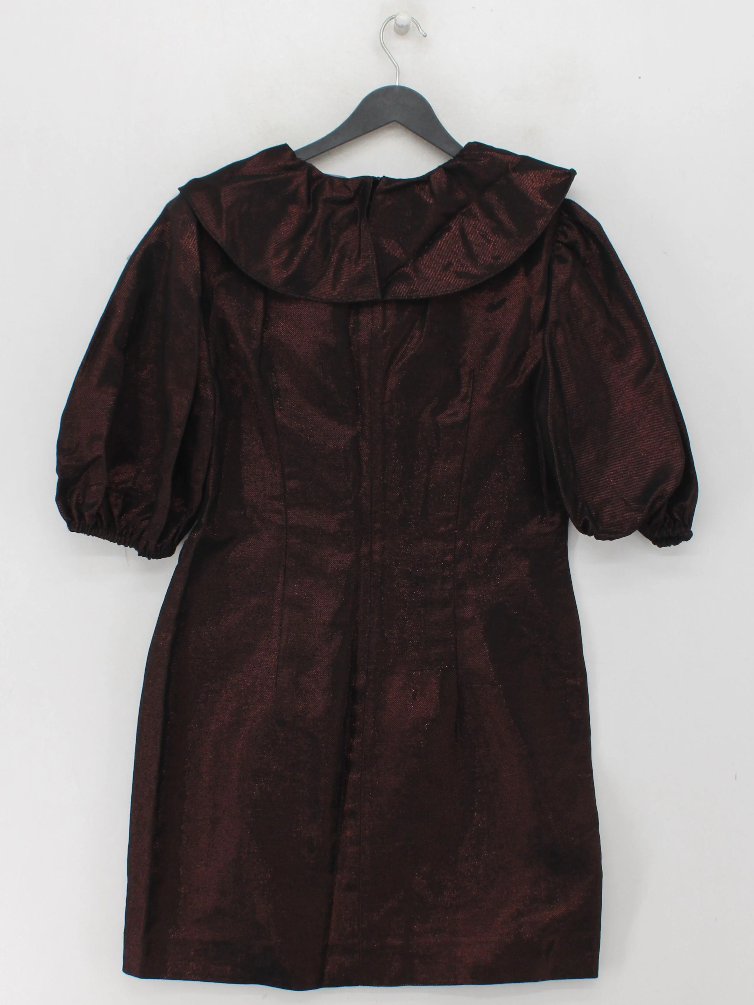 Aligne Mini Dress UK14 in Brown - Image 2