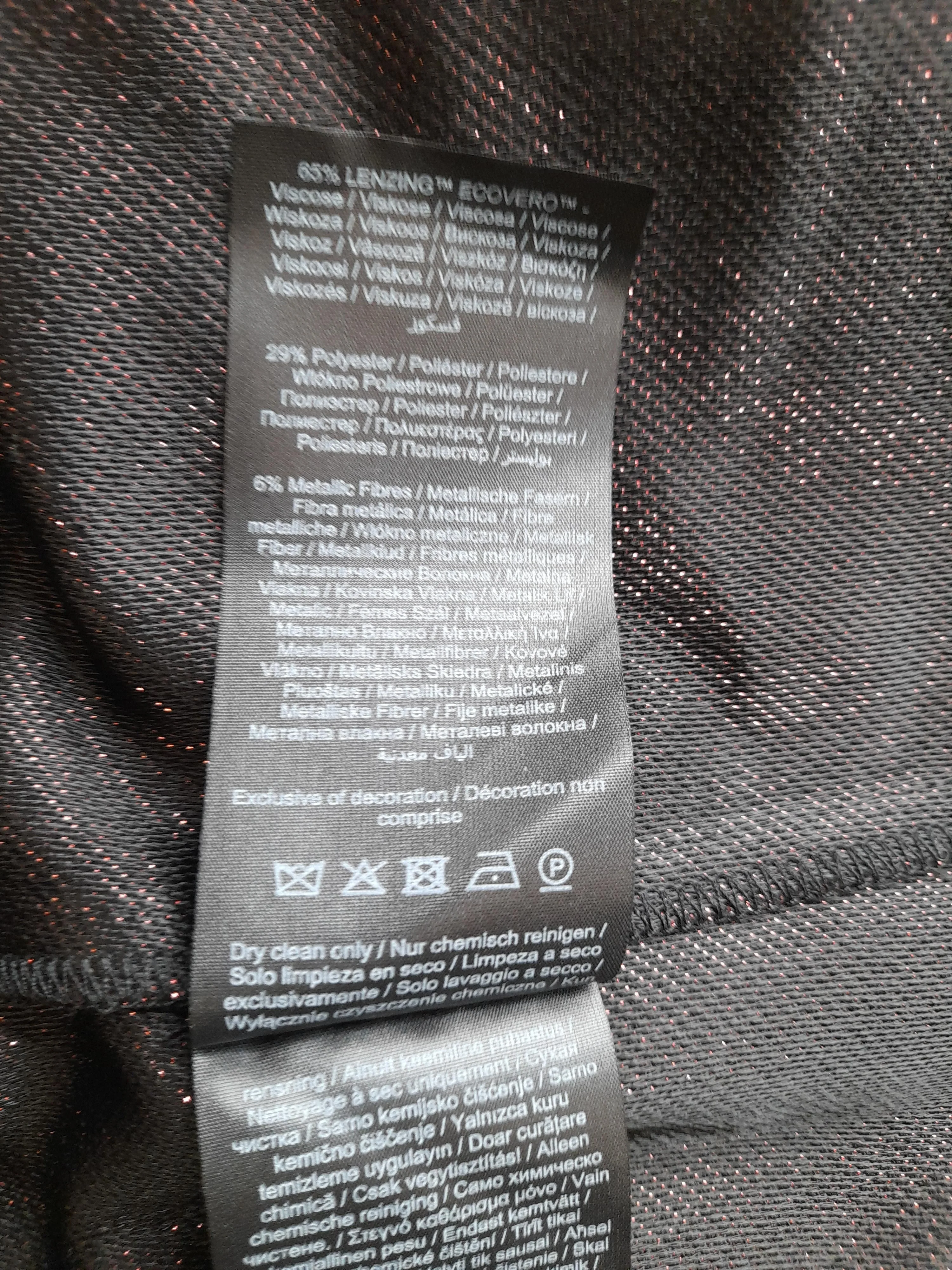 Aligne Mini Dress UK14 in Brown - Image 6