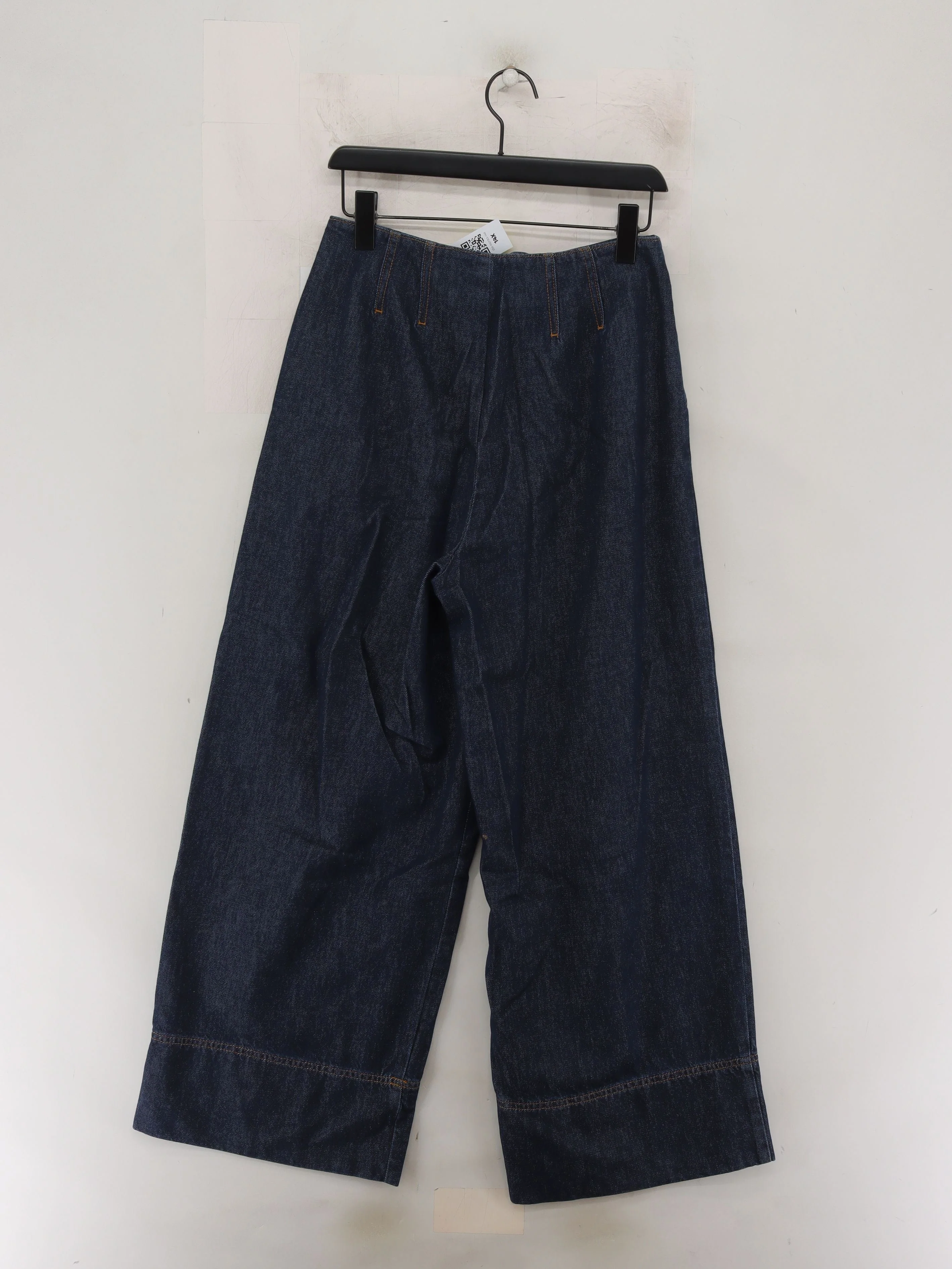 Aligne Women's Jeans W 28 in Blue 100% Cotton Wide-Leg - Image 2