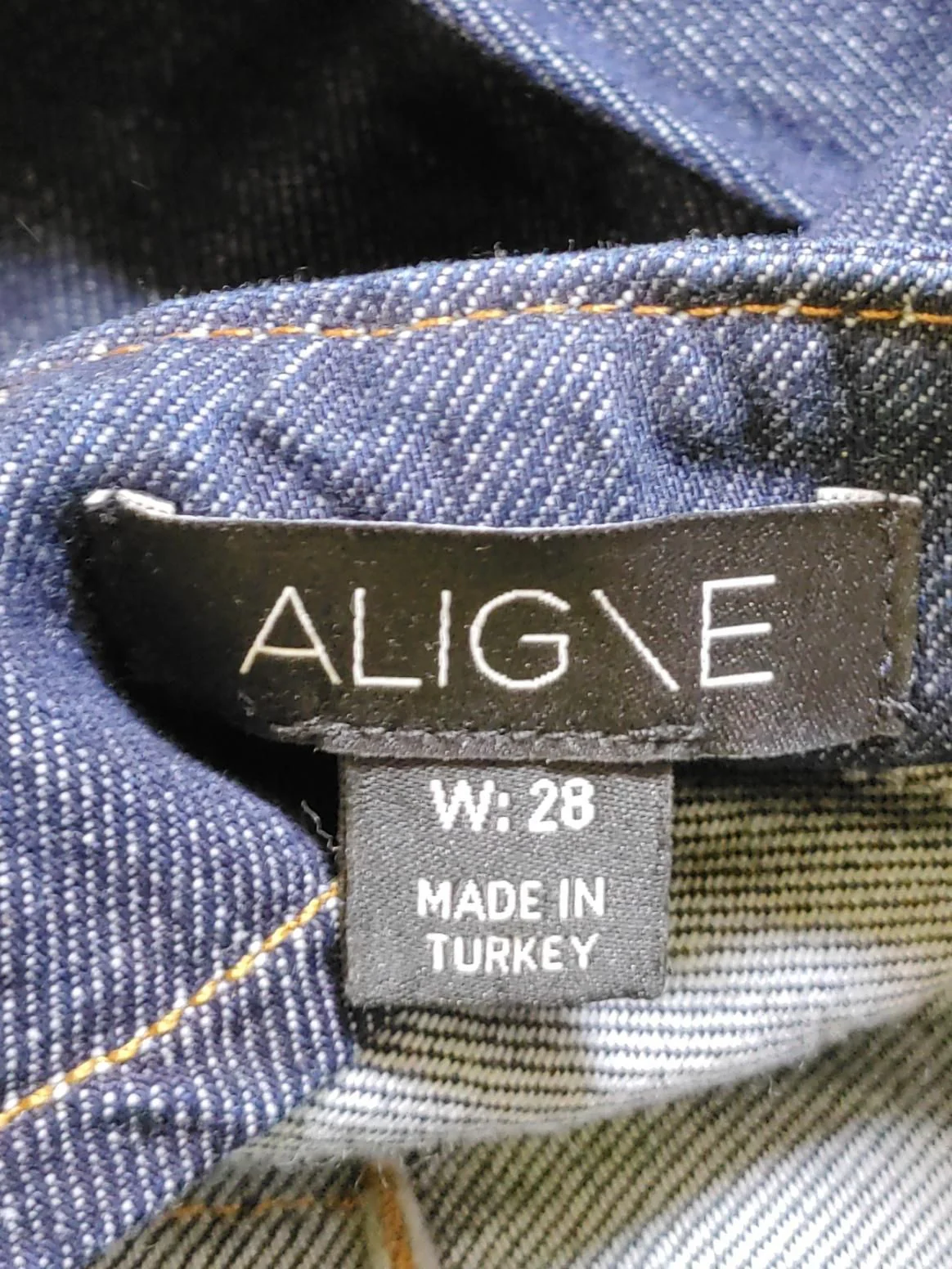 Aligne Women's Jeans W 28 in Blue 100% Cotton Wide-Leg - Image 6