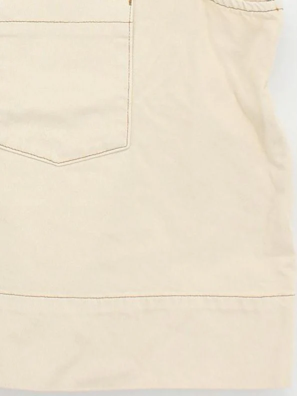 Aligne Women's Top XL Cream 100% Cotton Basic New with tags - Image 4