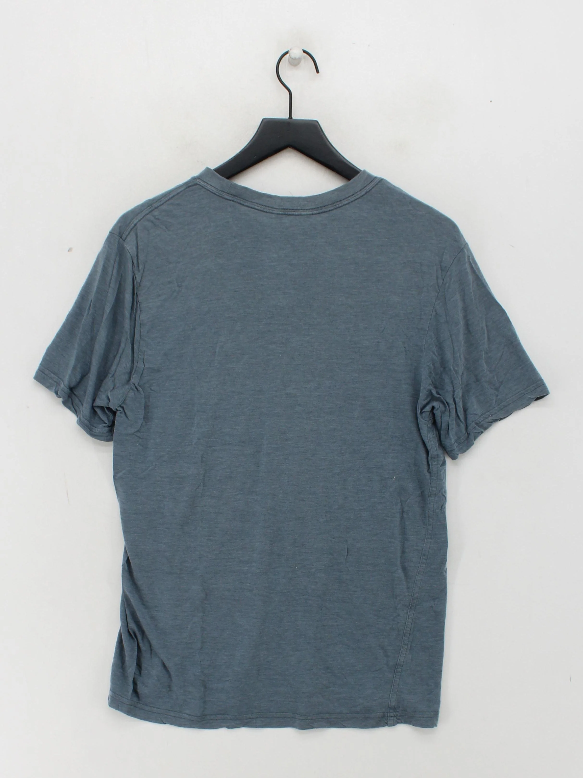 Allbirds Men's T-Shirt M Blue Lyocell Modal with Wool, Spandex Basic - Image 2