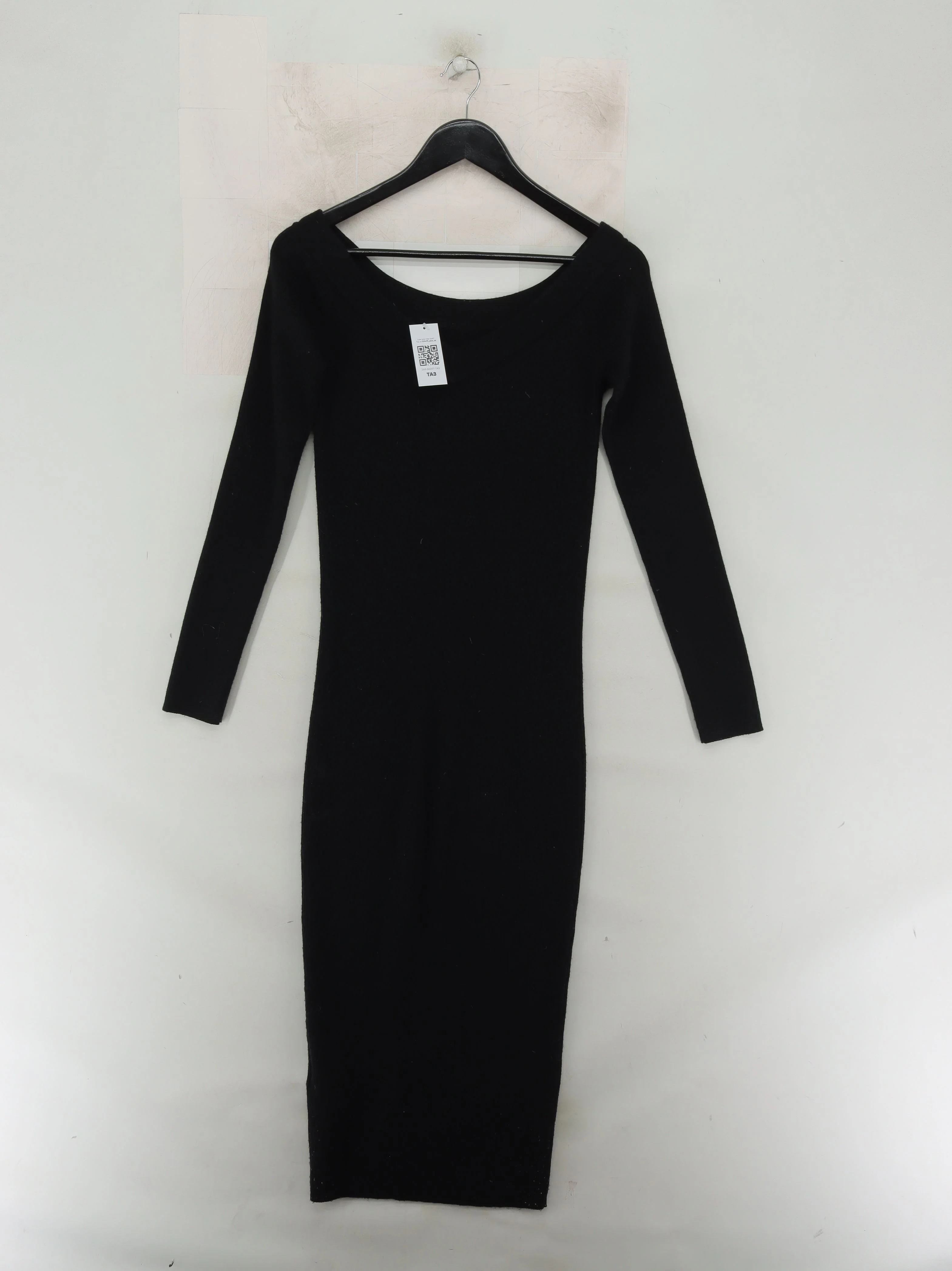 AllSaints Bodycon Midi Dress M in Black - Image 2