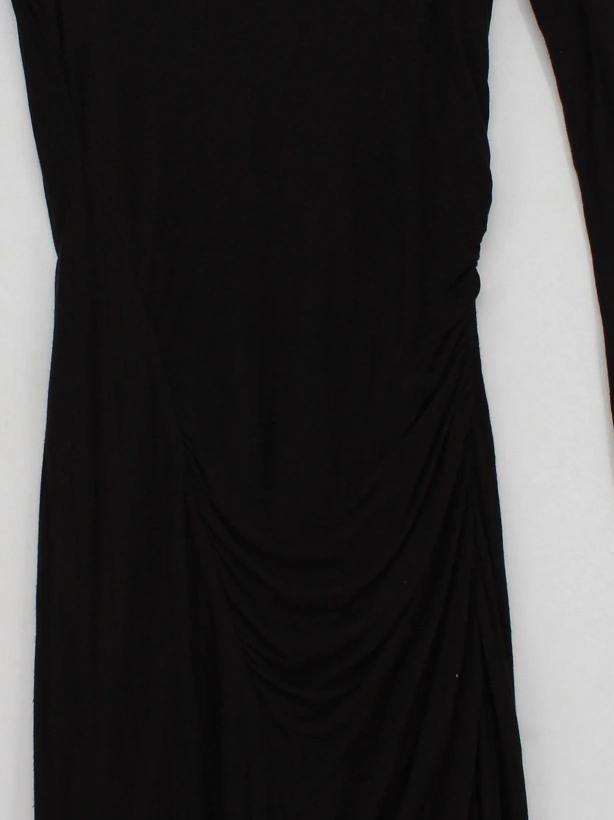 AllSaints Bodycon Midi Dress M in Black - Image 3
