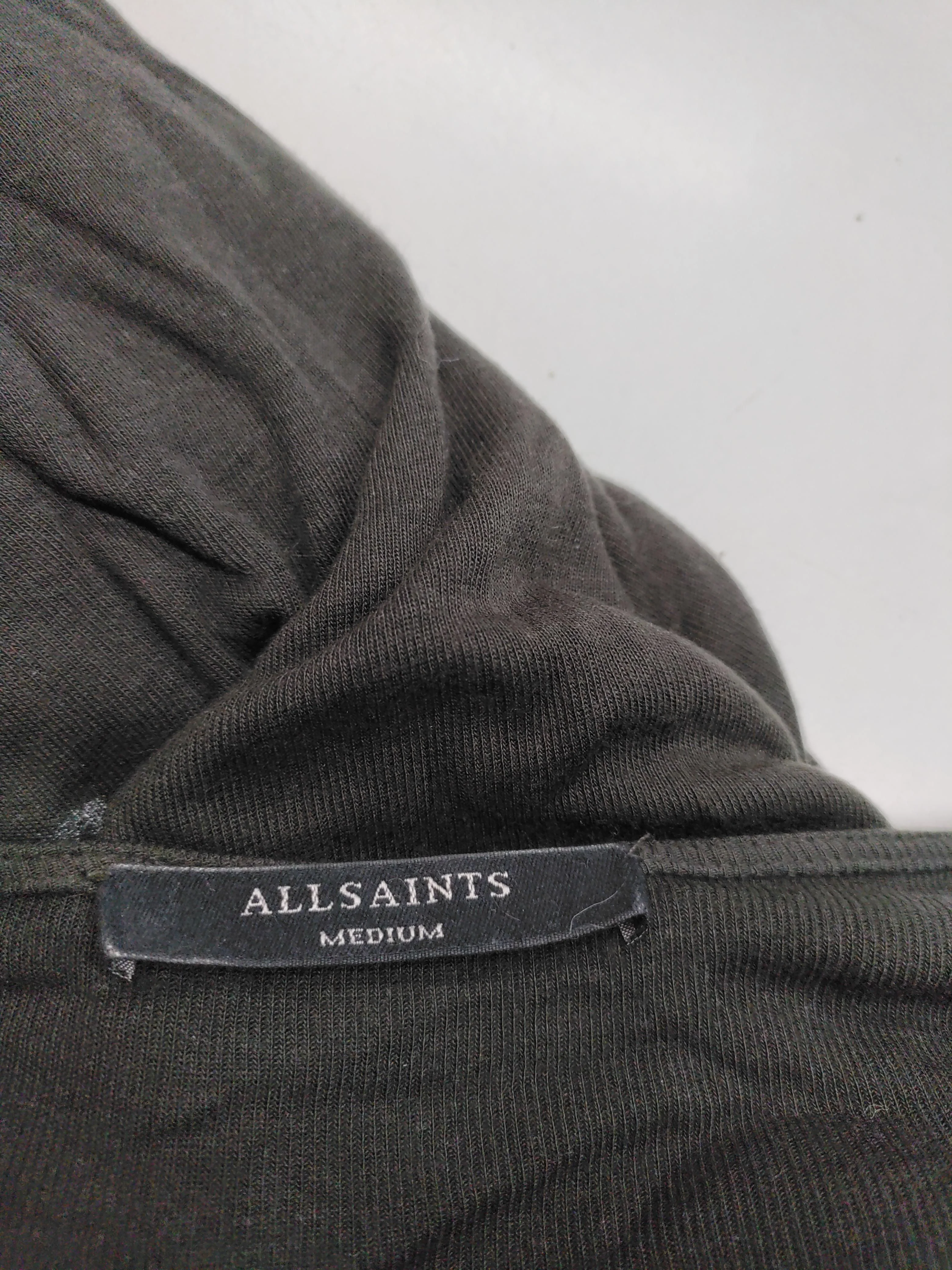 AllSaints Bodycon Midi Dress M in Black - Image 5