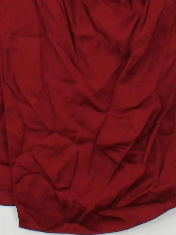 AllSaints Bodycon Midi Dress UK14 in Red - Image 4