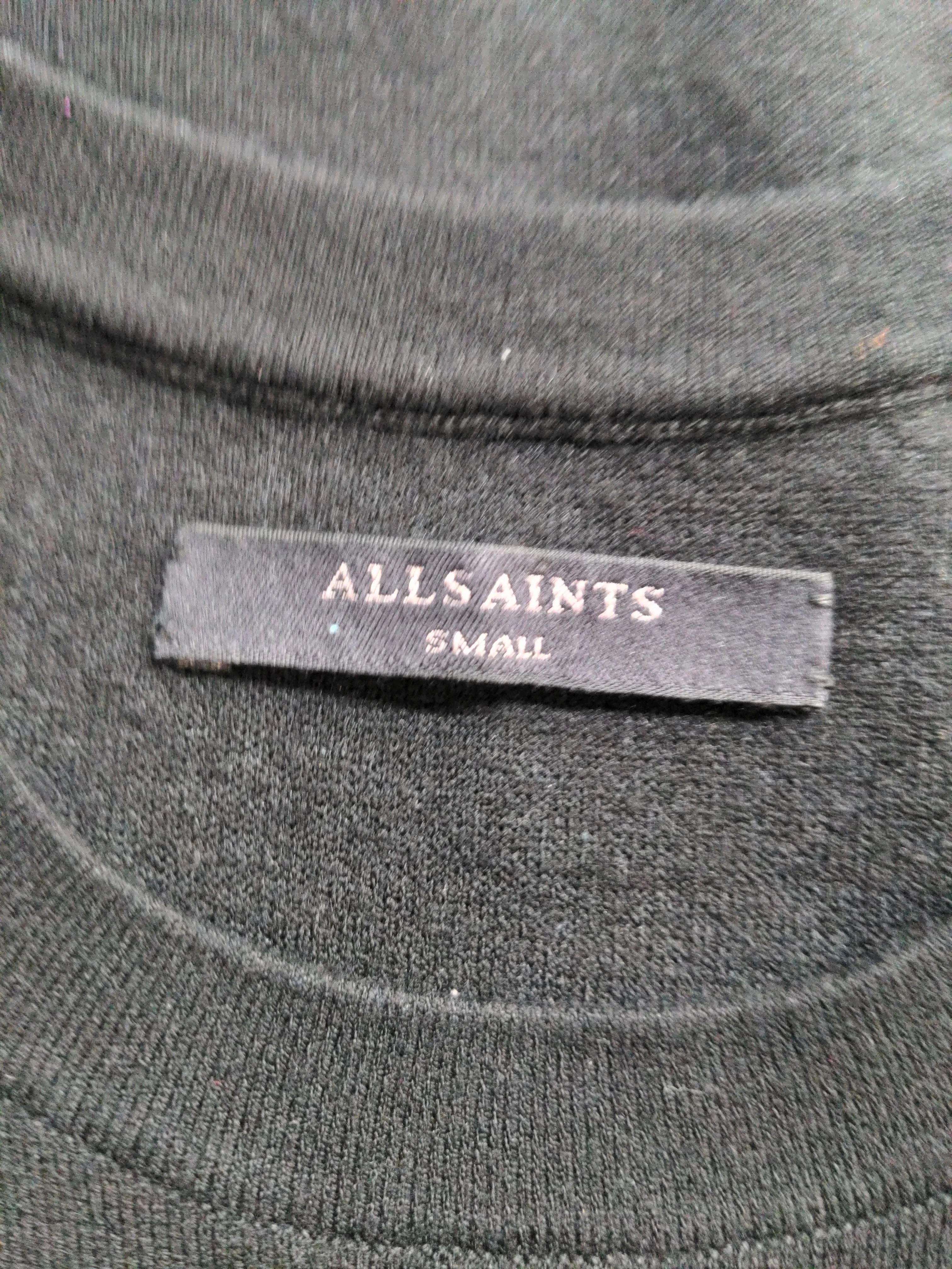 AllSaints Bodycon Mini Dress S in Black - Image 5