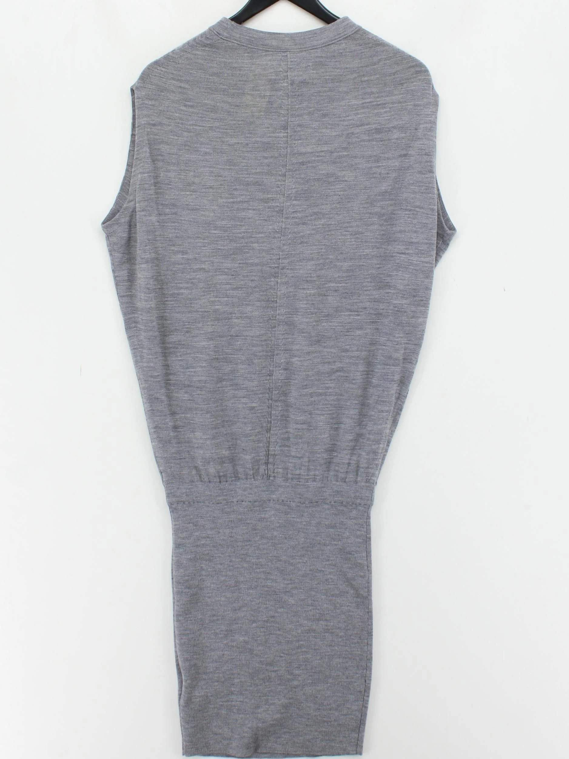 AllSaints Bodycon Mini Dress UK6 in Grey - Image 2