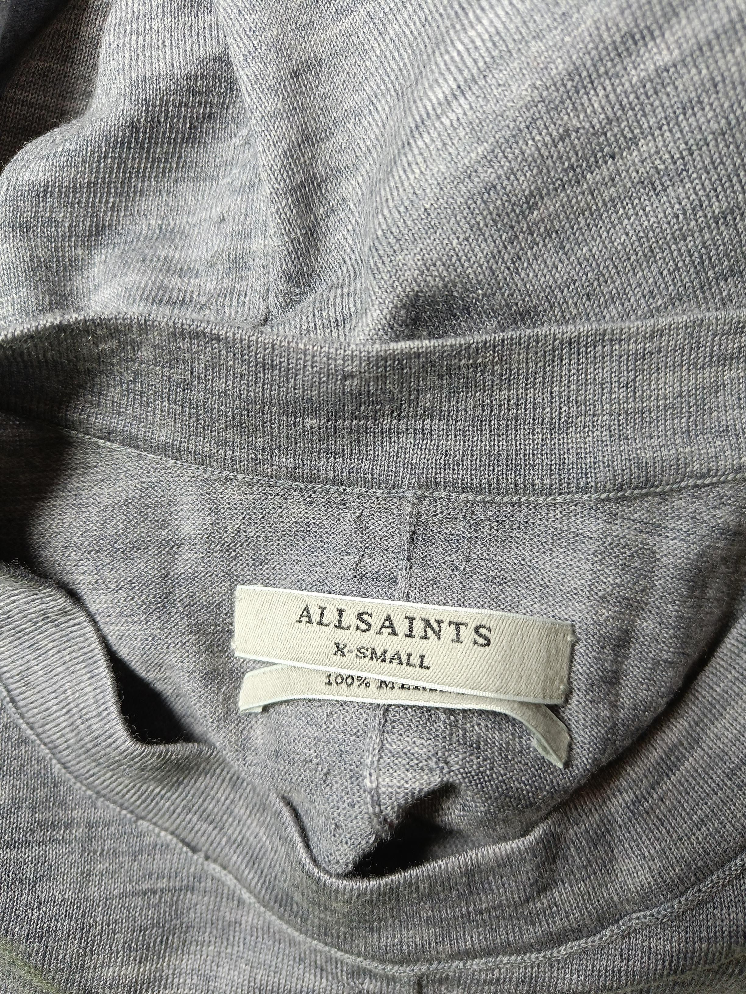 AllSaints Bodycon Mini Dress UK6 in Grey - Image 5