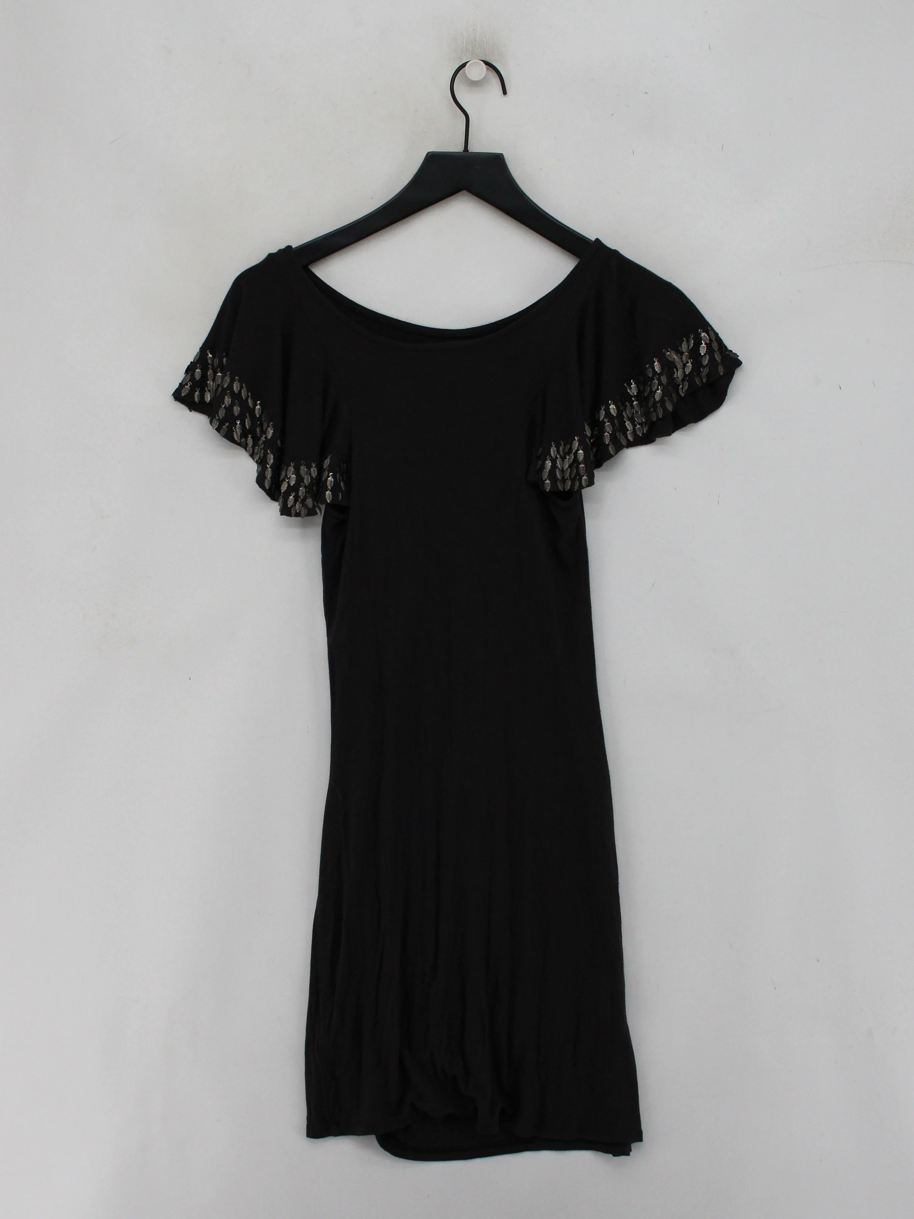 AllSaints Bodycon Mini Dress UK8 in Black - Image 2