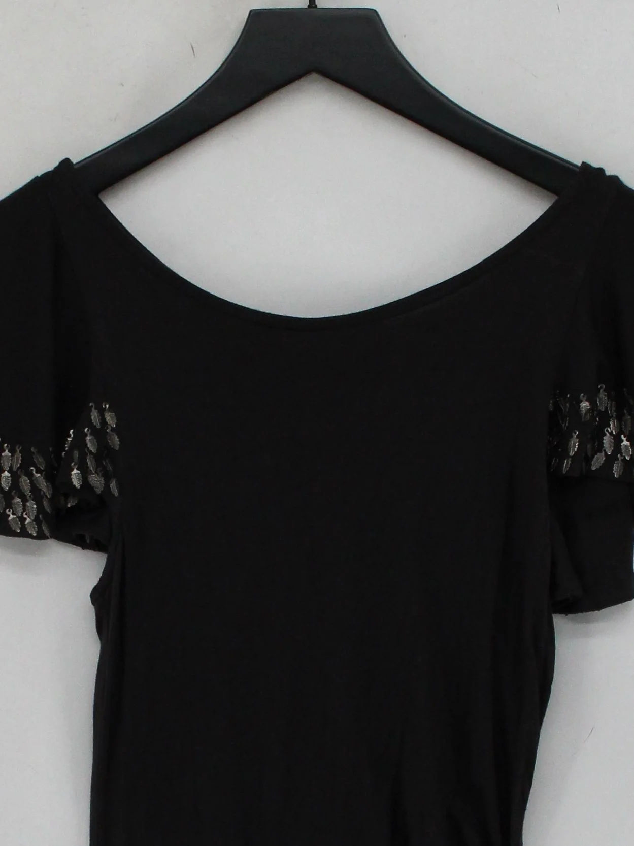 AllSaints Bodycon Mini Dress UK8 in Black - Image 3