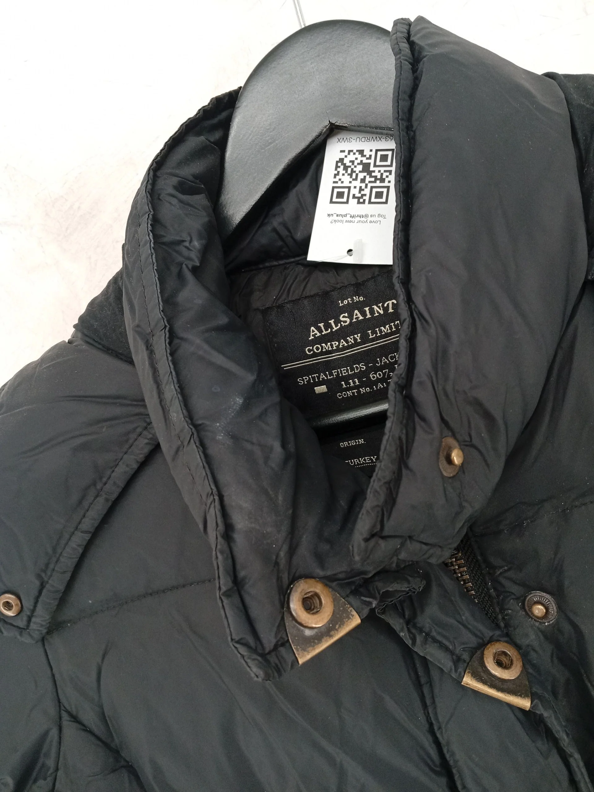 AllSaints Bomber Jacket jacket black - Image 5