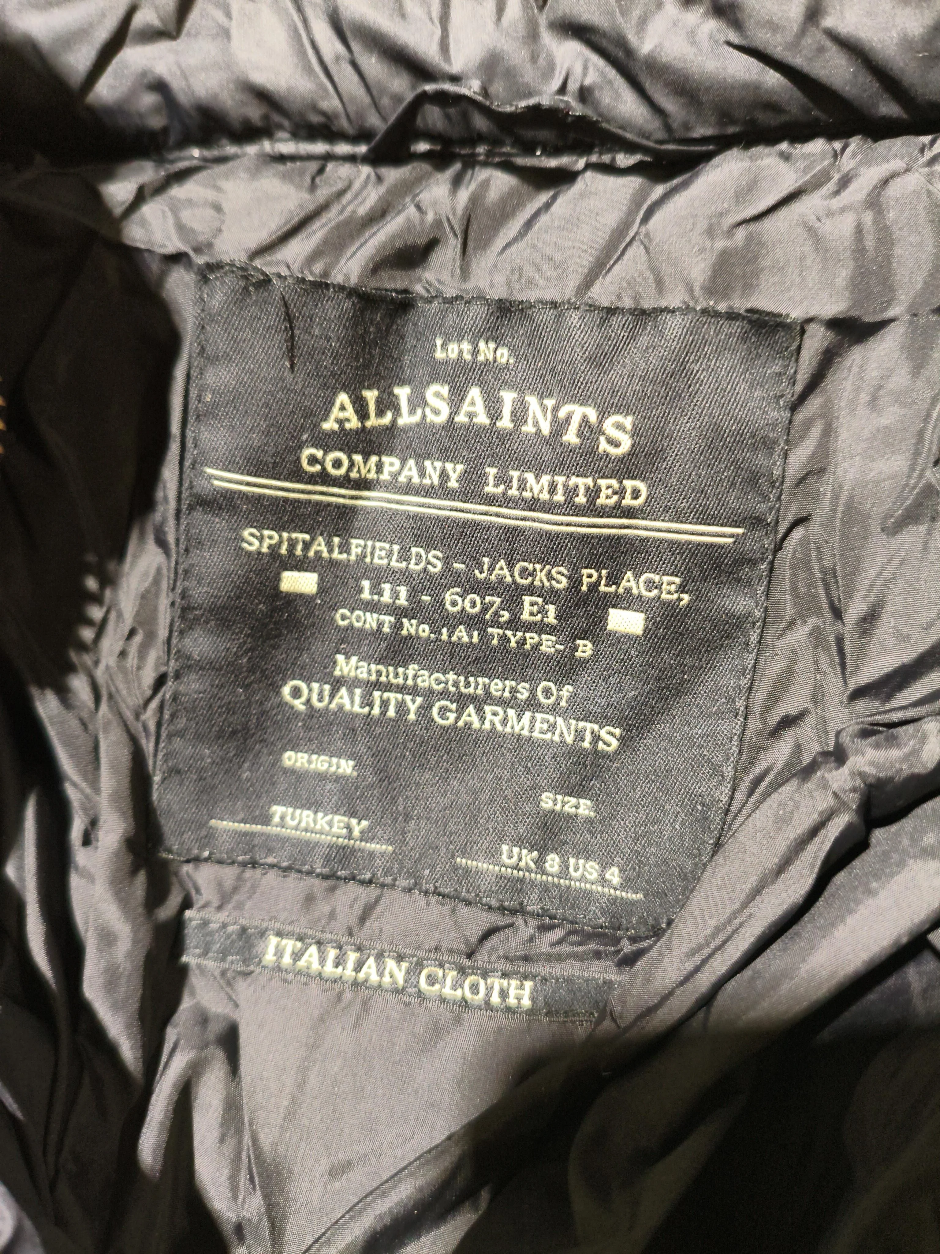 AllSaints Bomber Jacket jacket black - Image 6