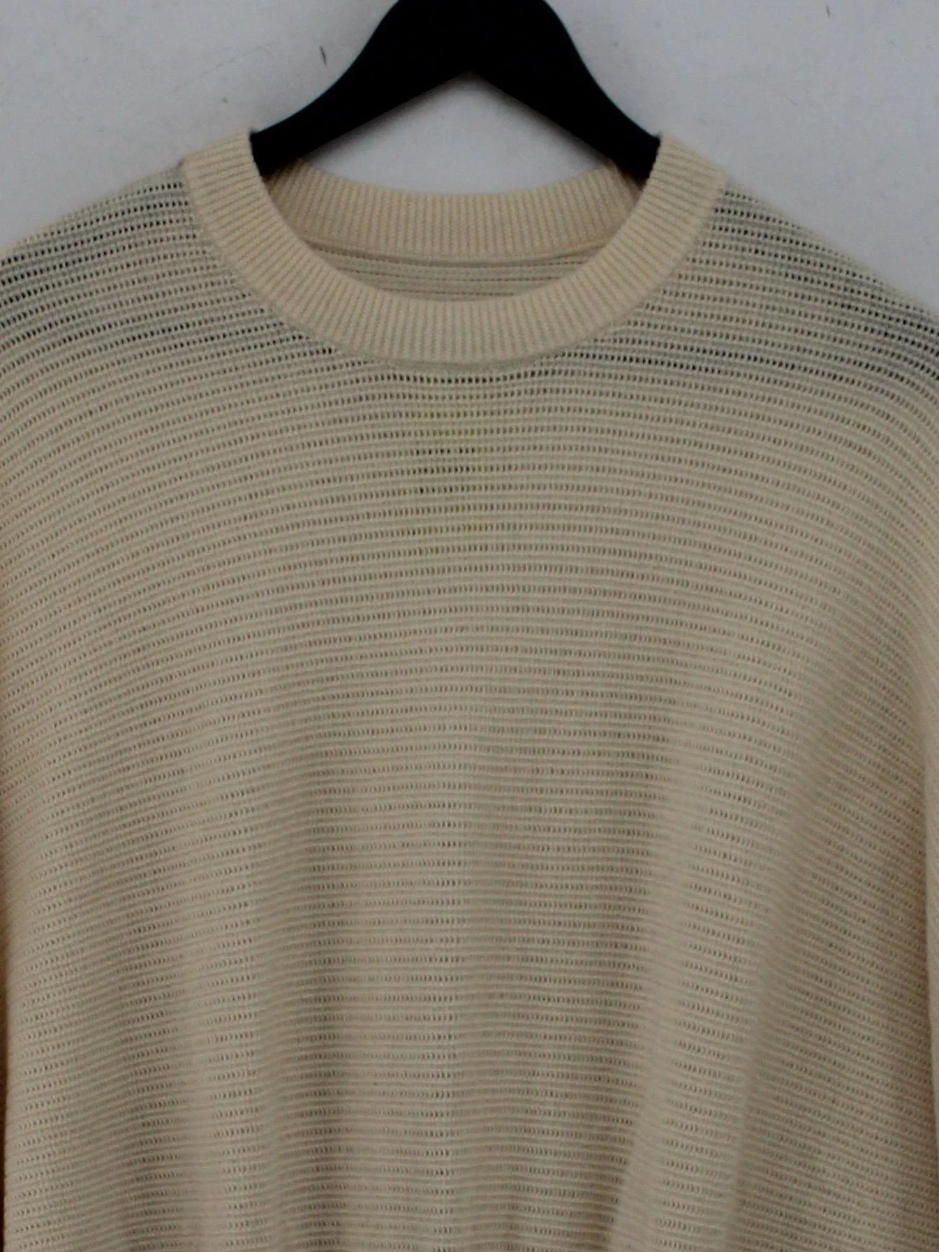 AllSaints Jumper Midi Dress S in Cream - Image 3
