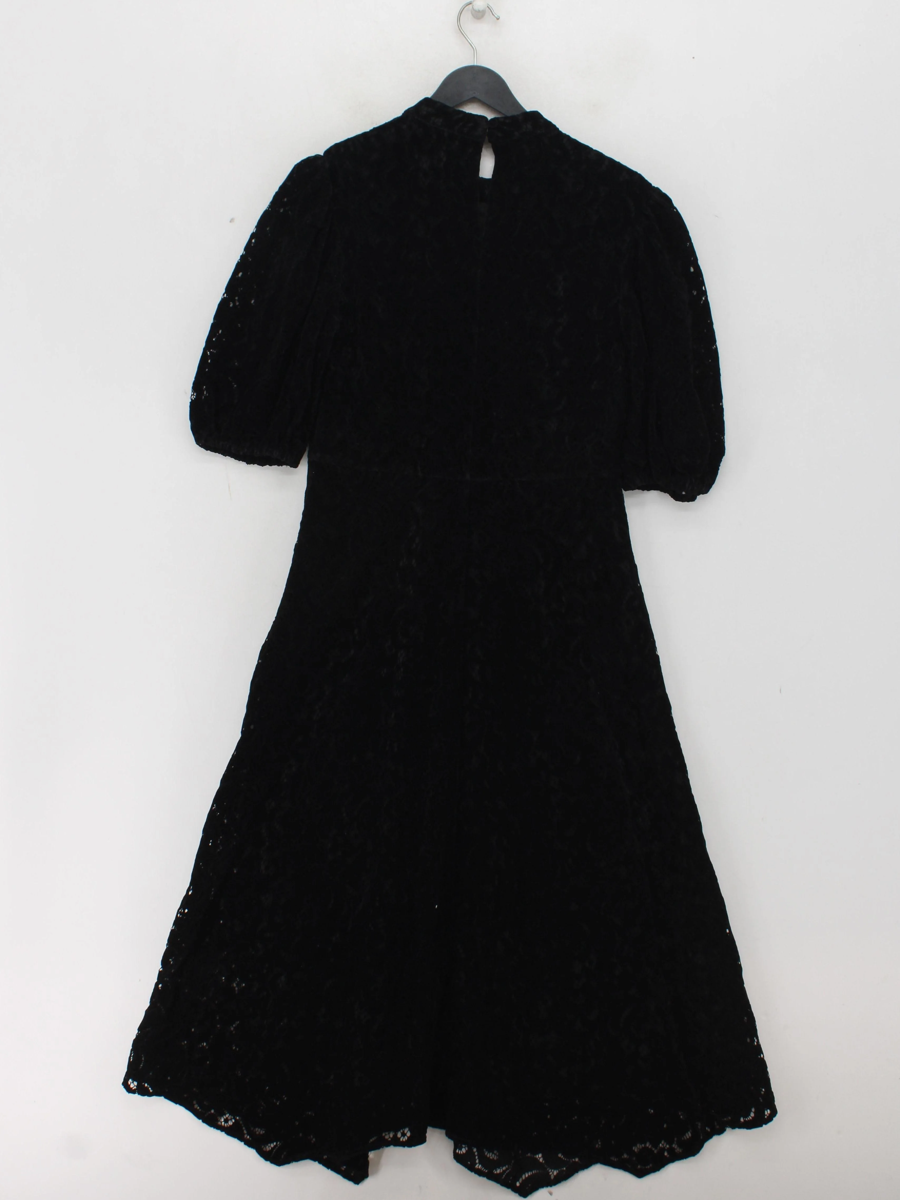 AllSaints Jumper Midi Dress UK10 in Black - Image 2