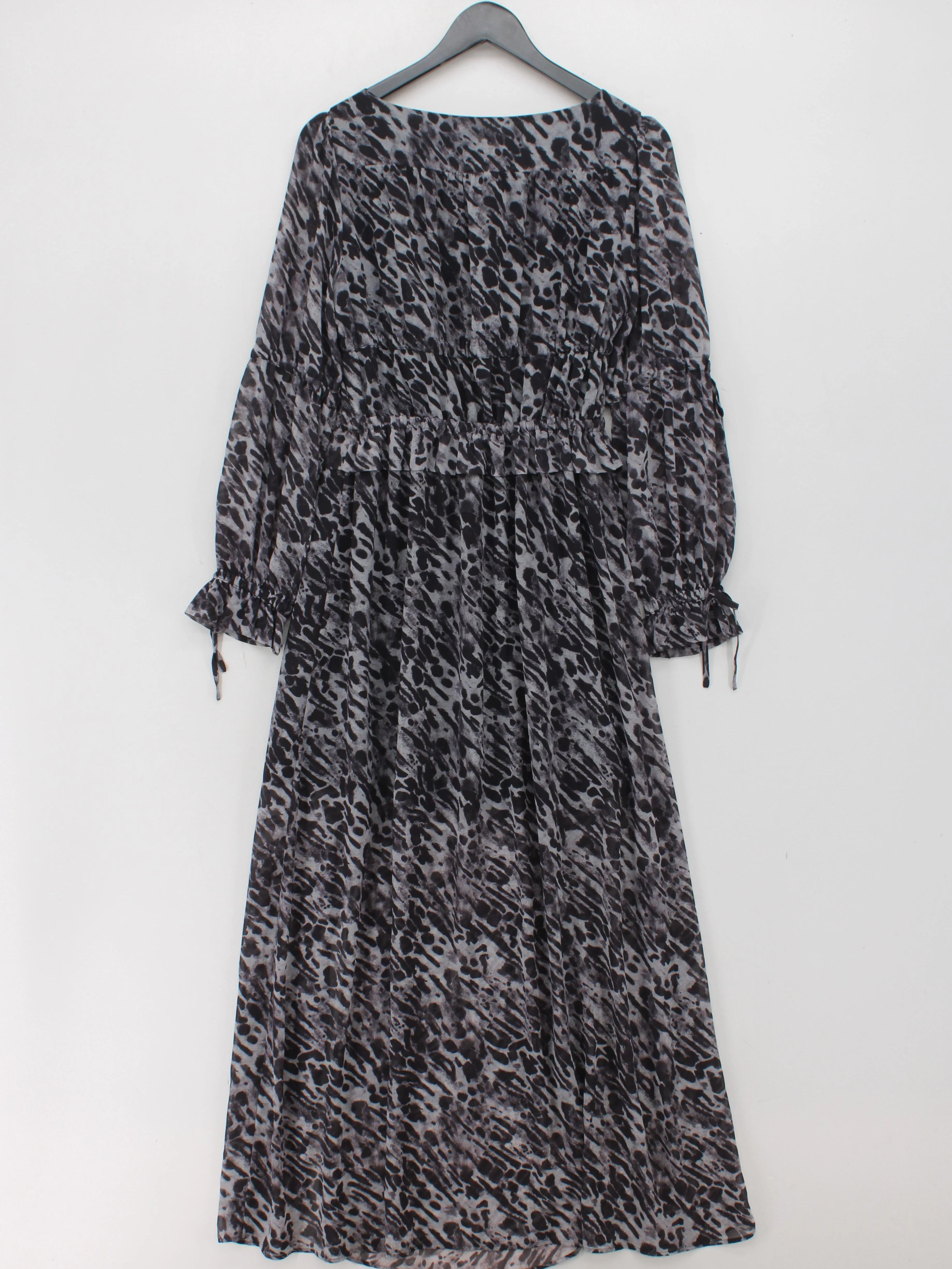 AllSaints Maxi Dress UK10 in Grey - Image 2